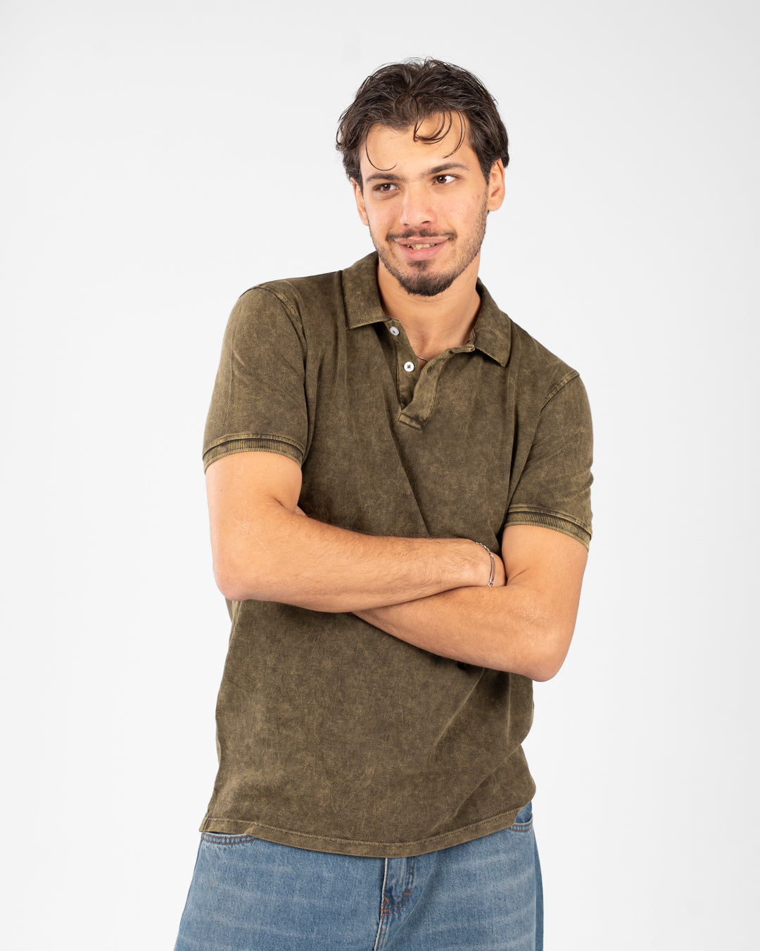 Men's Short Sleeve Polo T-shirt