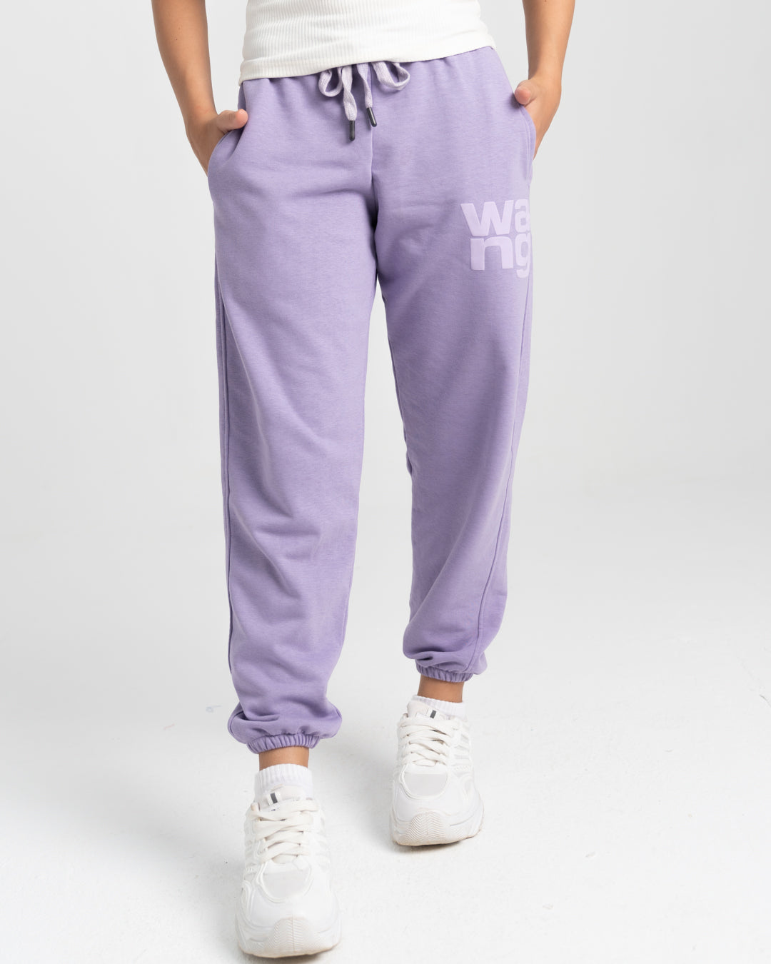 Jogger Fit Girls Pants Printed