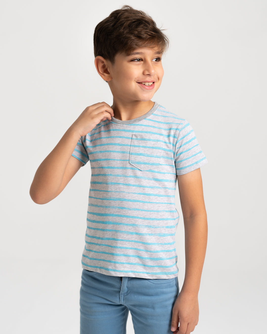 تي شيرت مخطط للأولاد