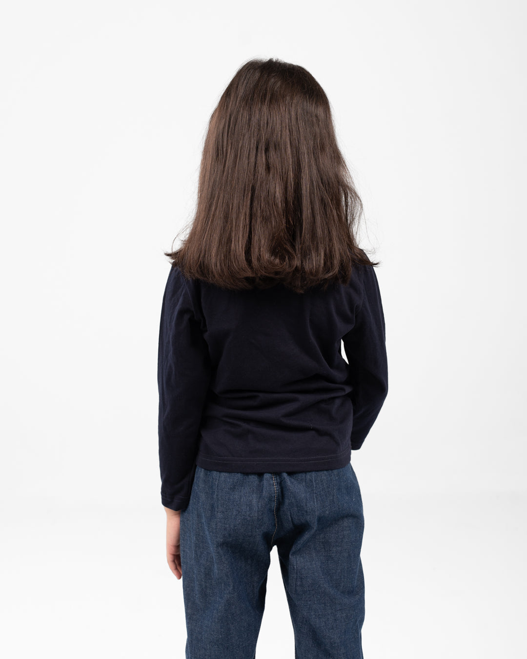 Girls long-sleeve roundneck t-shirt