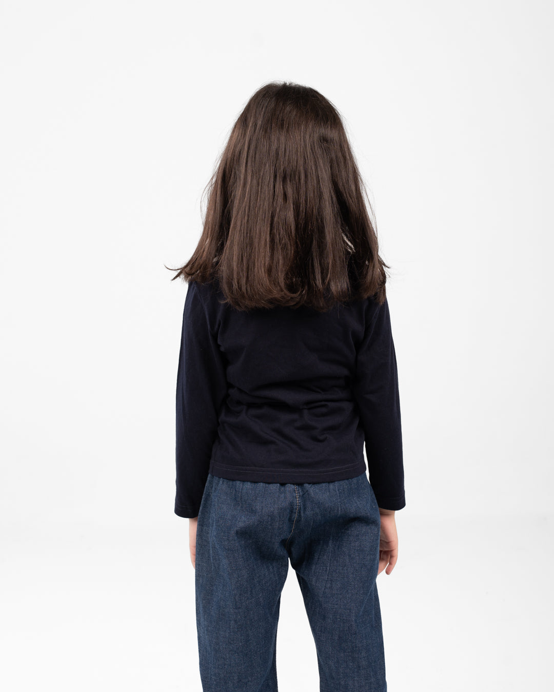 Girls long-sleeve roundneck t-shirt