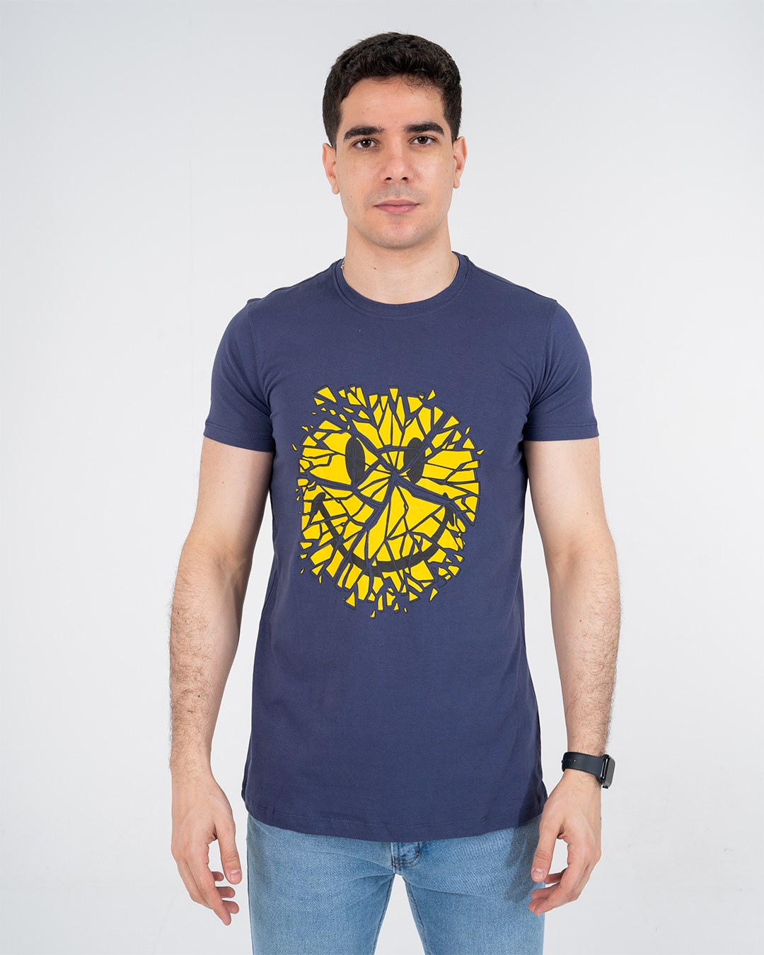Short Sleeve Mens Printed T-shirt