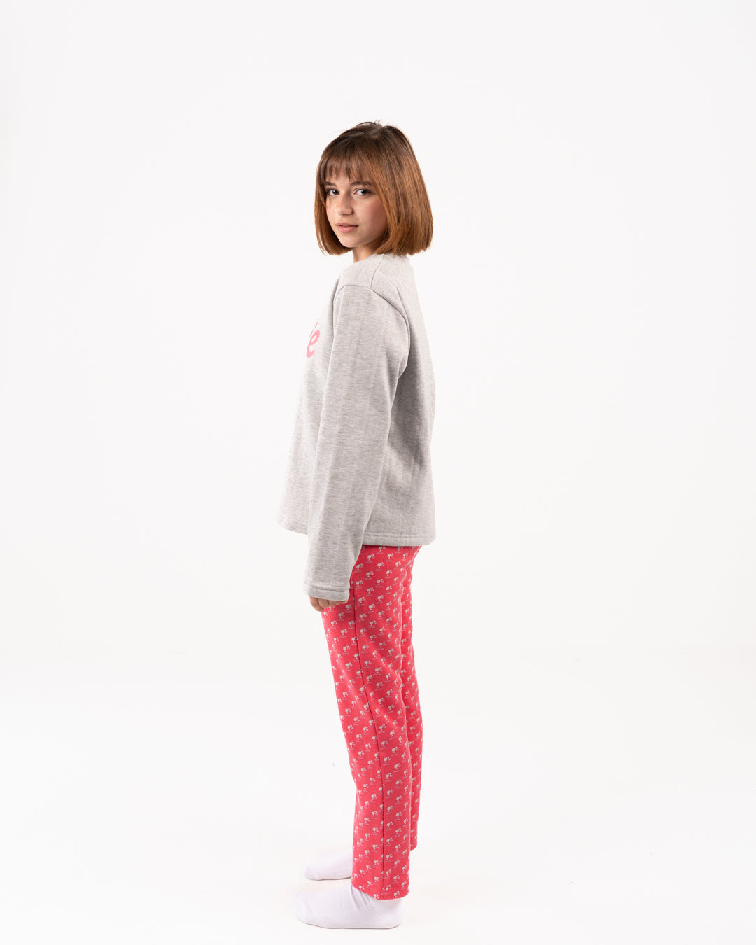 Barbie Print Girl Pajama Set