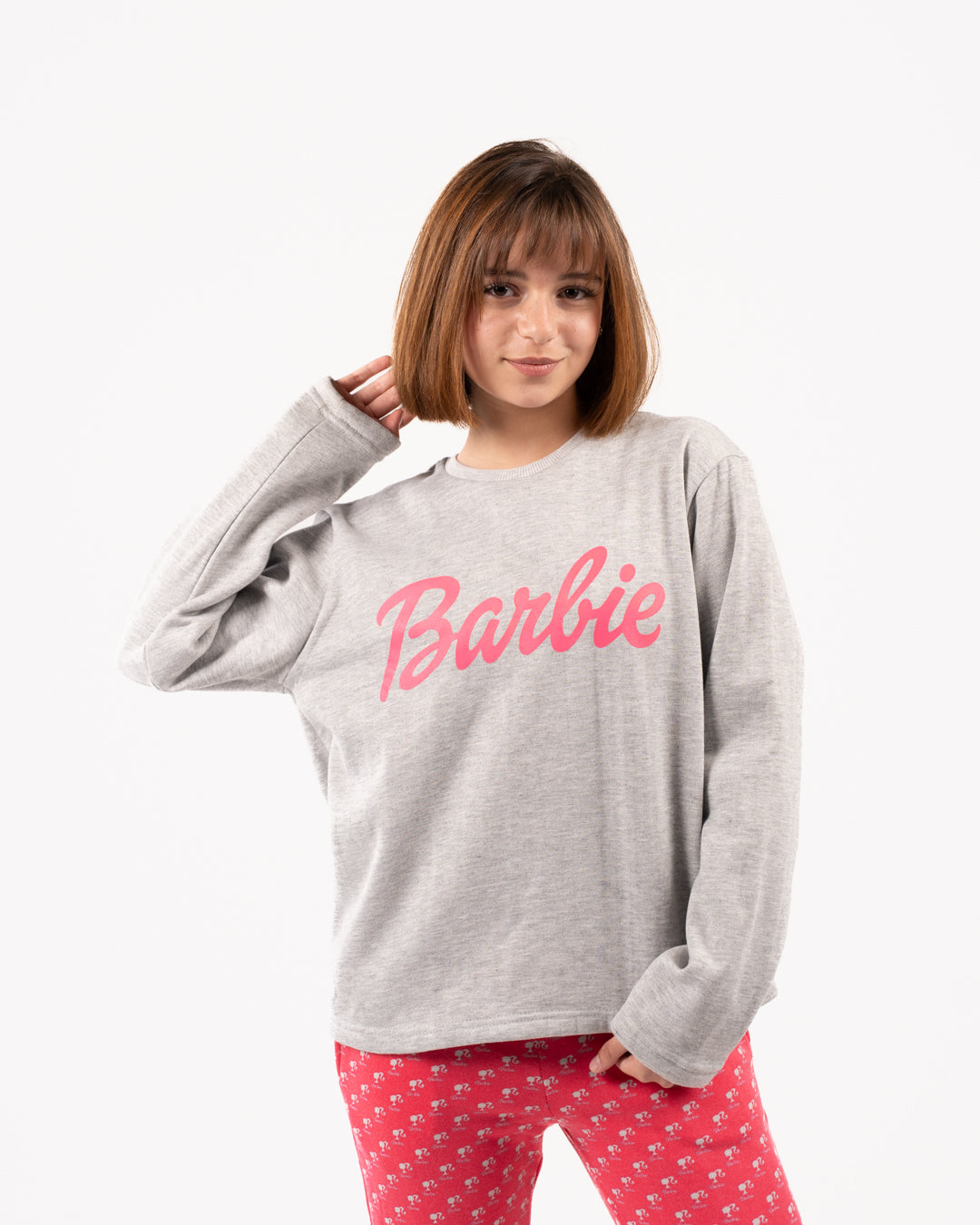 Barbie Print Girl Pajama Set