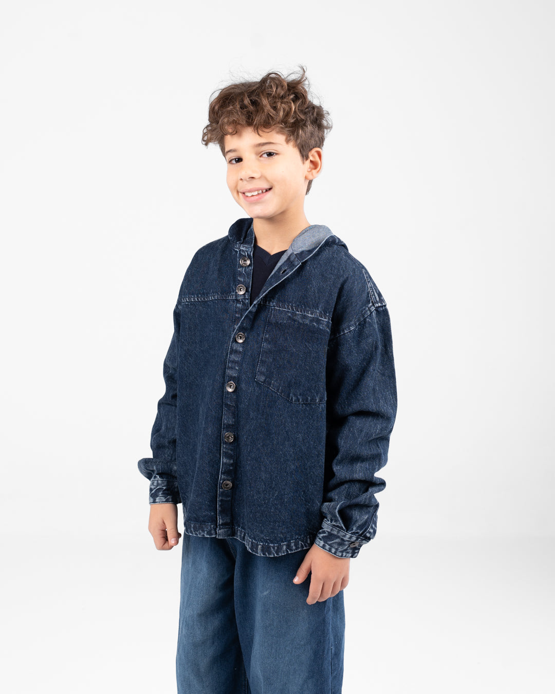 قميص جينز للأولاد
