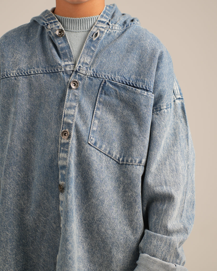 قميص جينز للأولاد