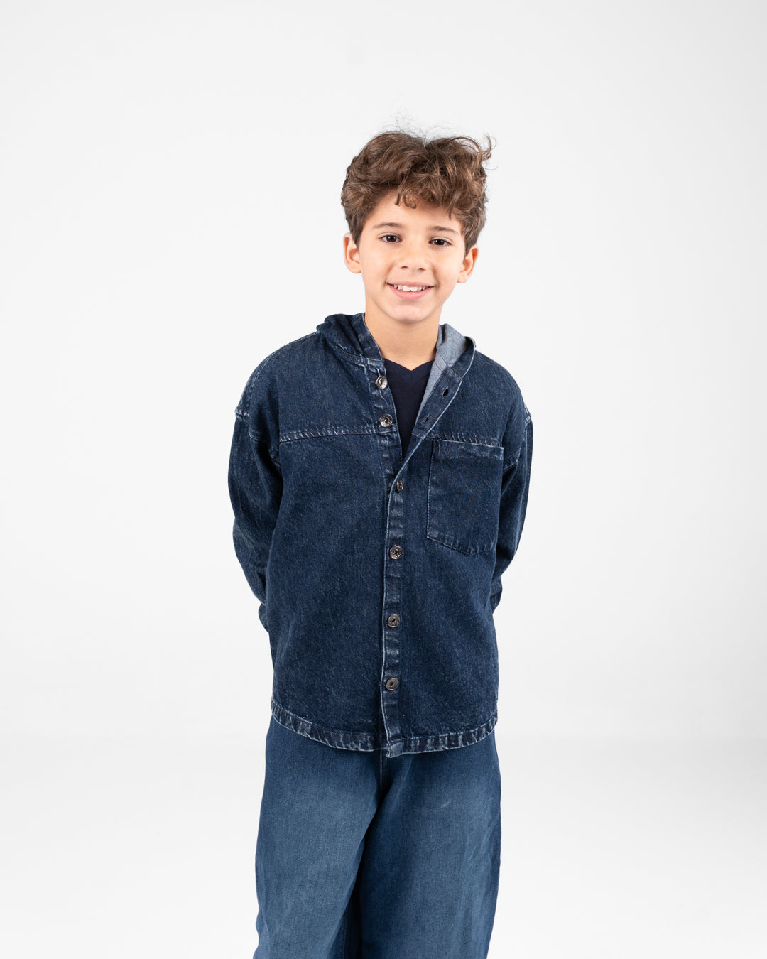 قميص جينز للأولاد