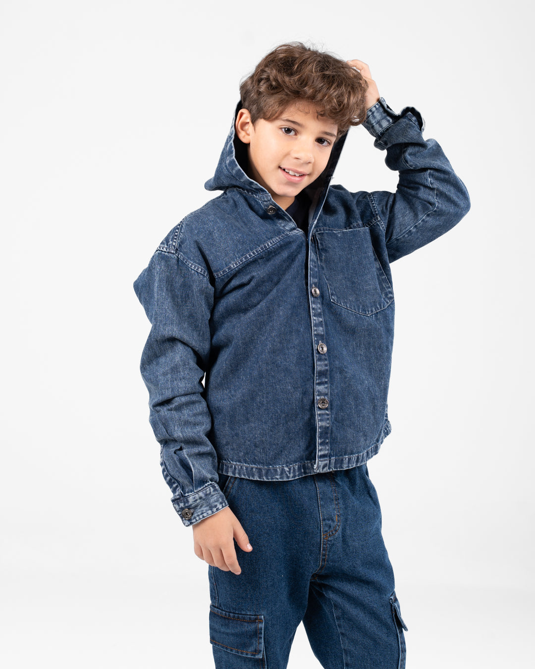 قميص جينز للأولاد