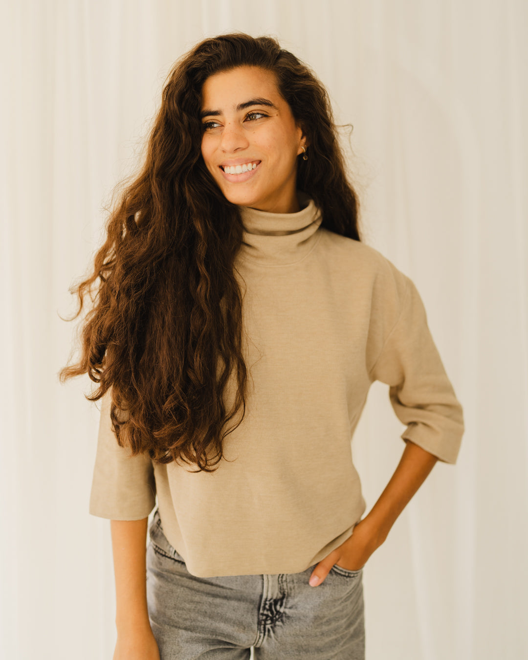 Women Knitted Sweat Shirt