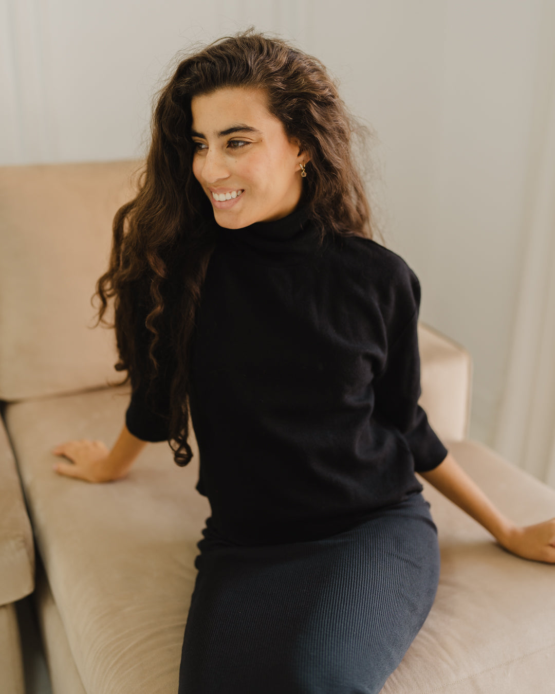 Women Knitted Sweat Shirt