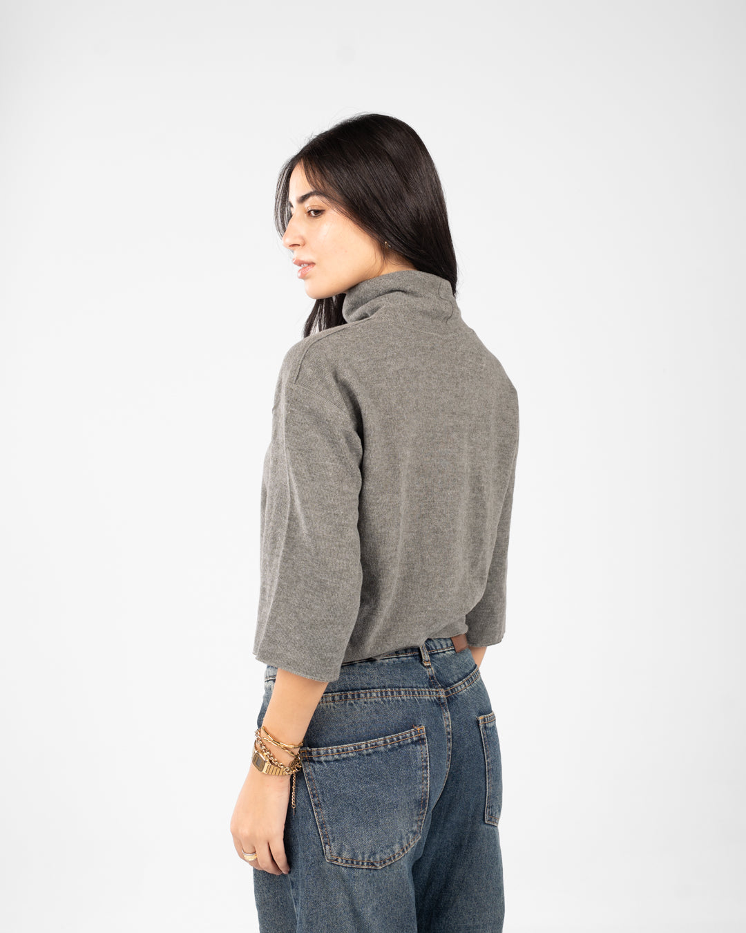 Women Knitted Sweat Shirt