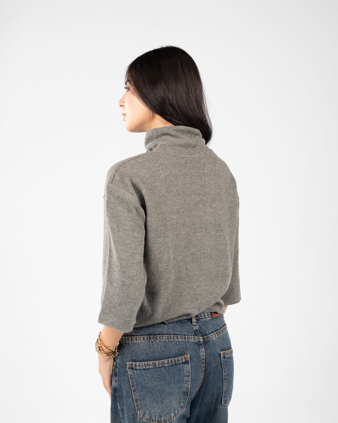 Women Knitted Sweat Shirt