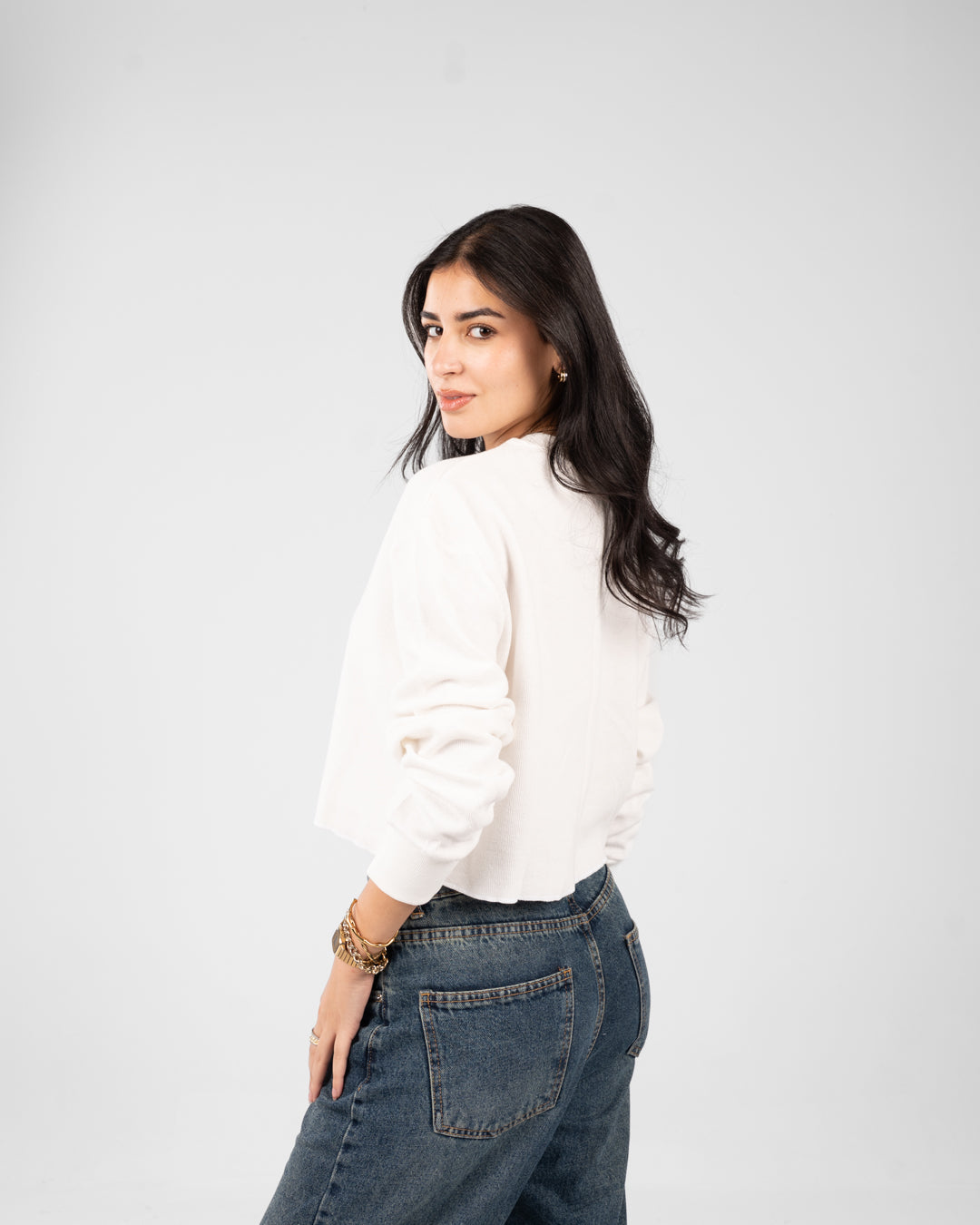 سويت شيرت نسائي كبير الحجم