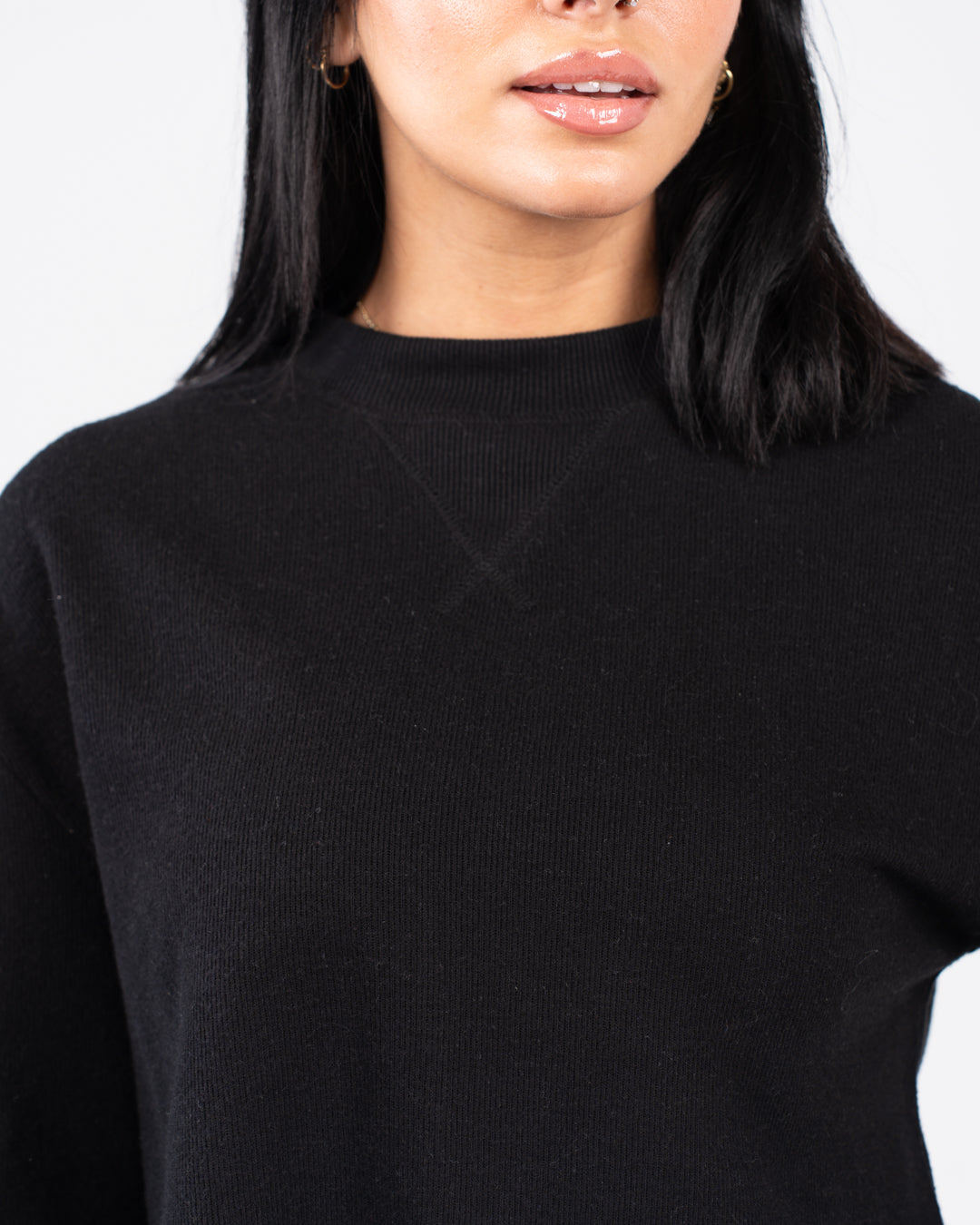 سويت شيرت نسائي كبير الحجم