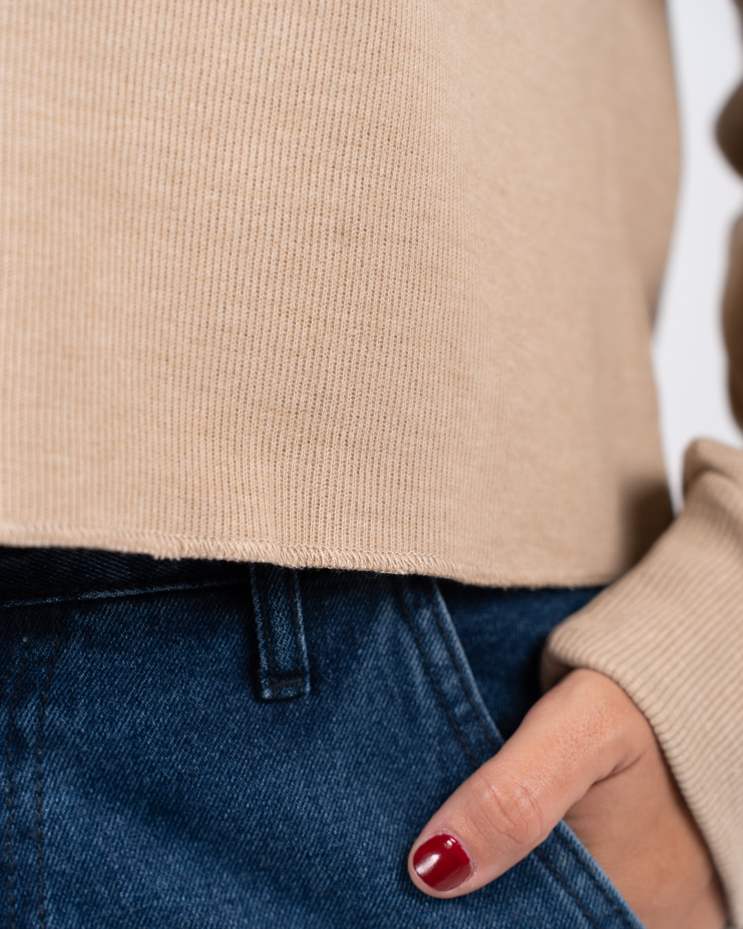 سويت شيرت نسائي كبير الحجم