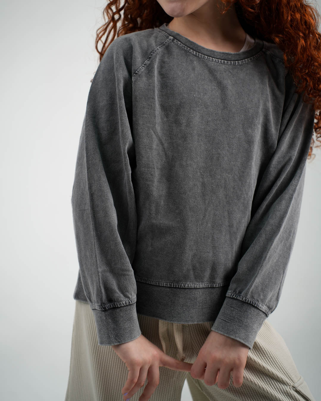 Girls Plain SweatShirt