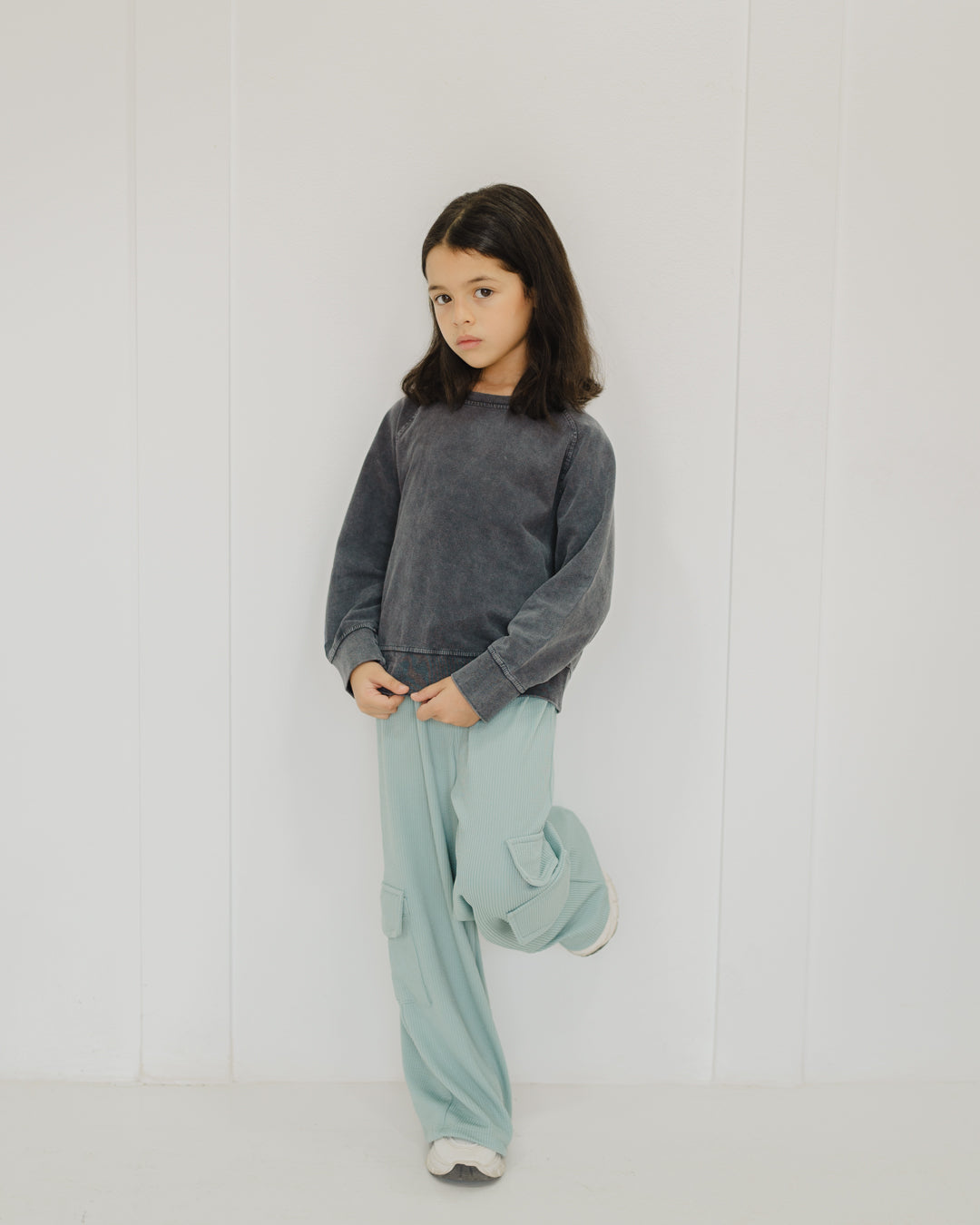 Girls Plain SweatShirt