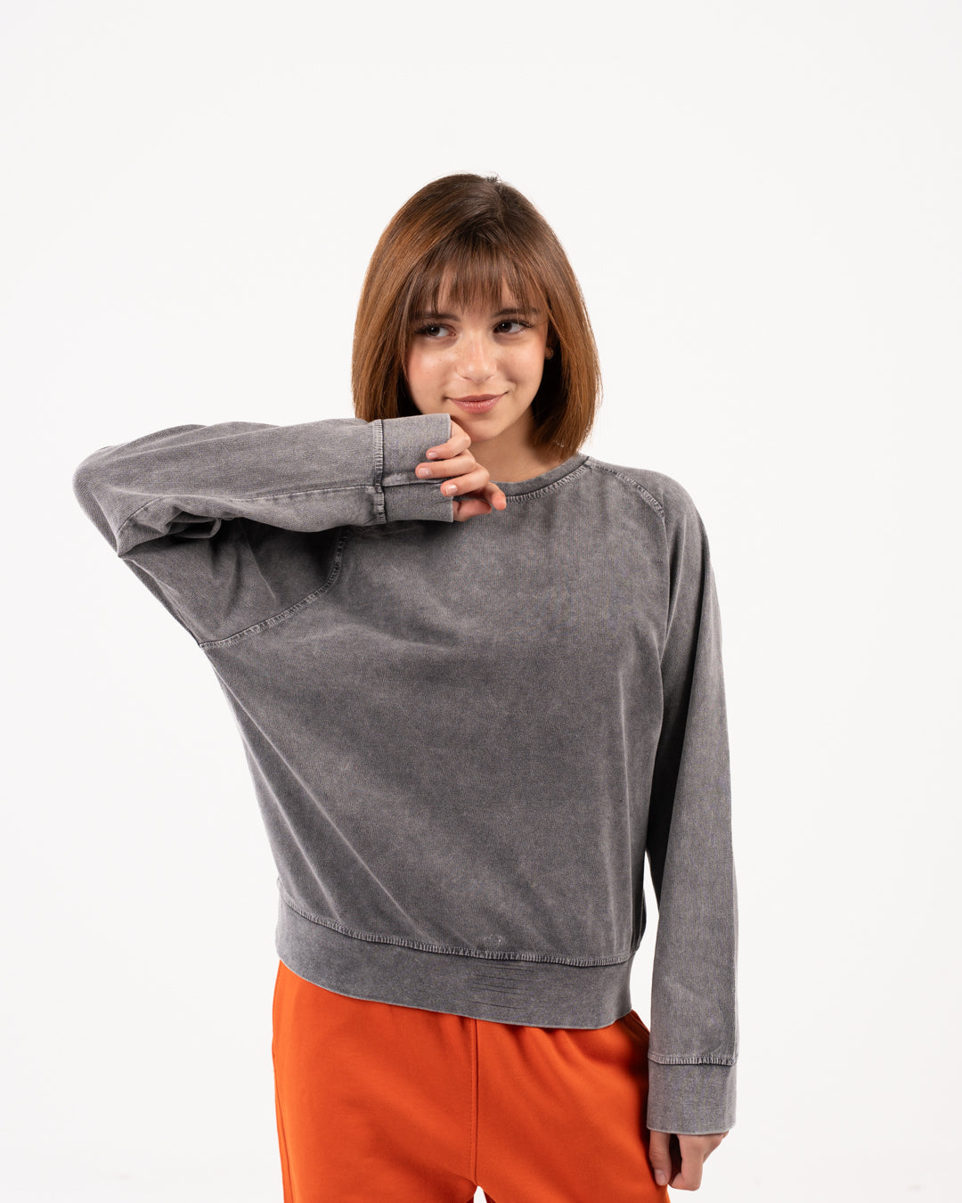 Girls Plain SweatShirt