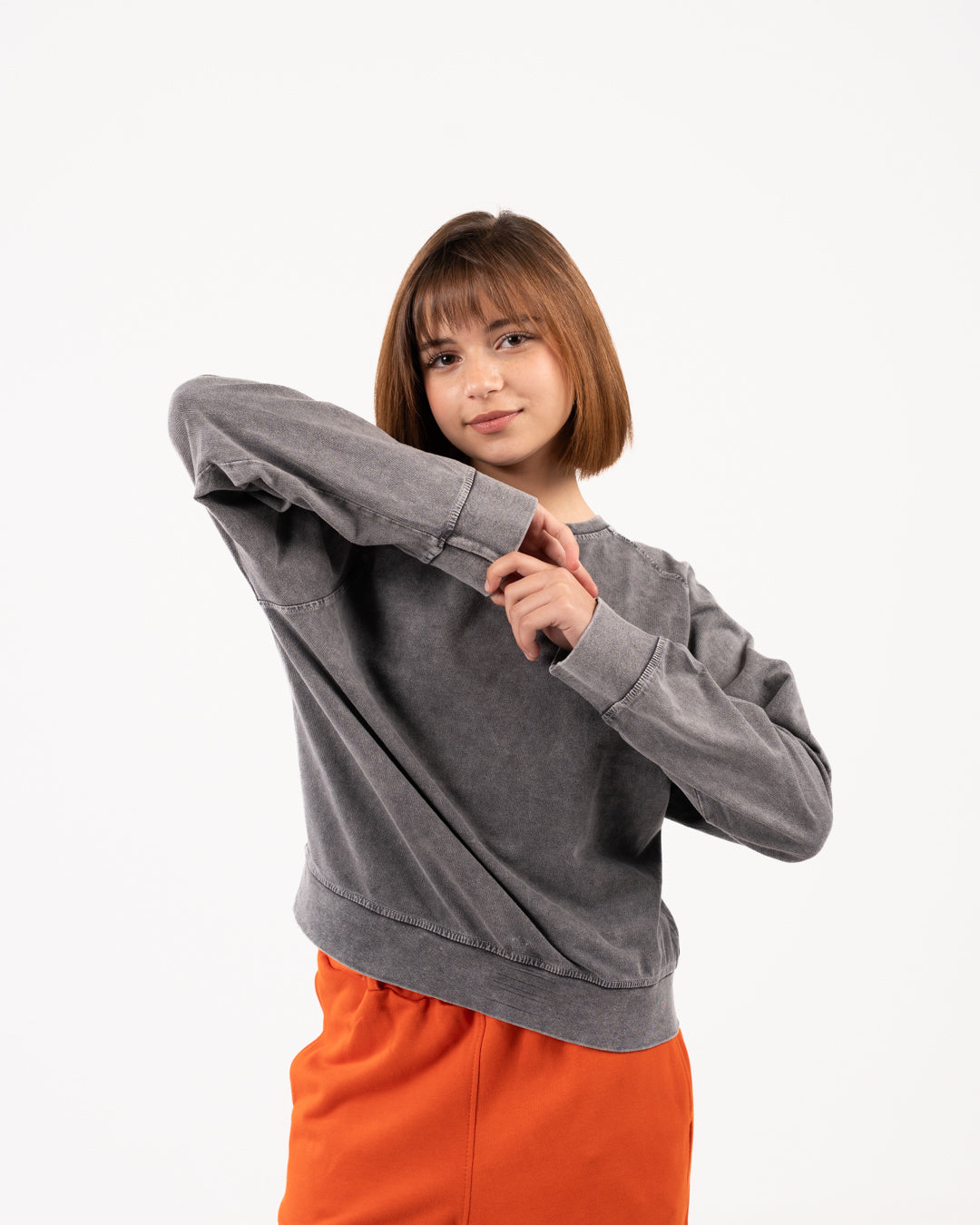 Girls Plain SweatShirt