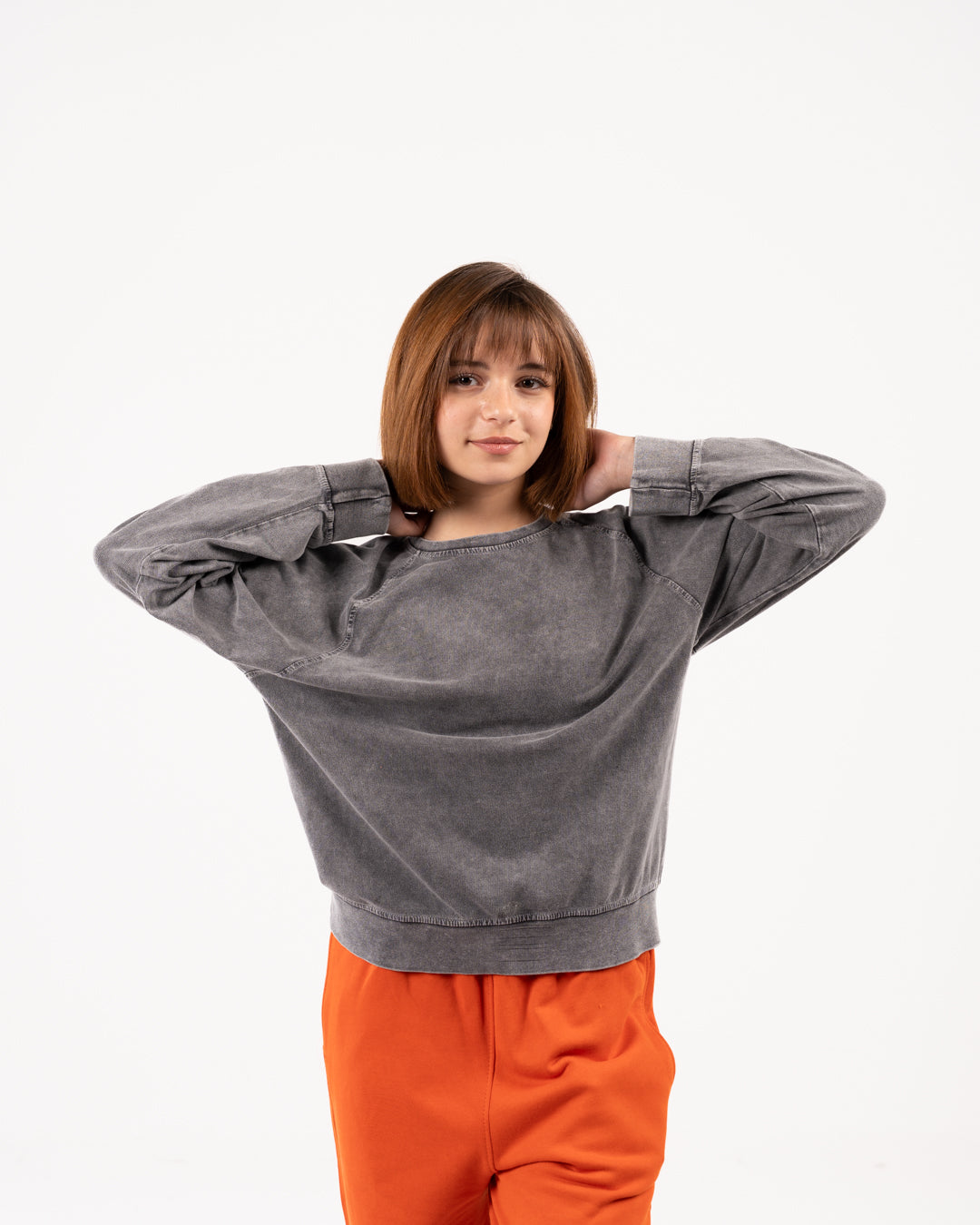 Girls Plain SweatShirt