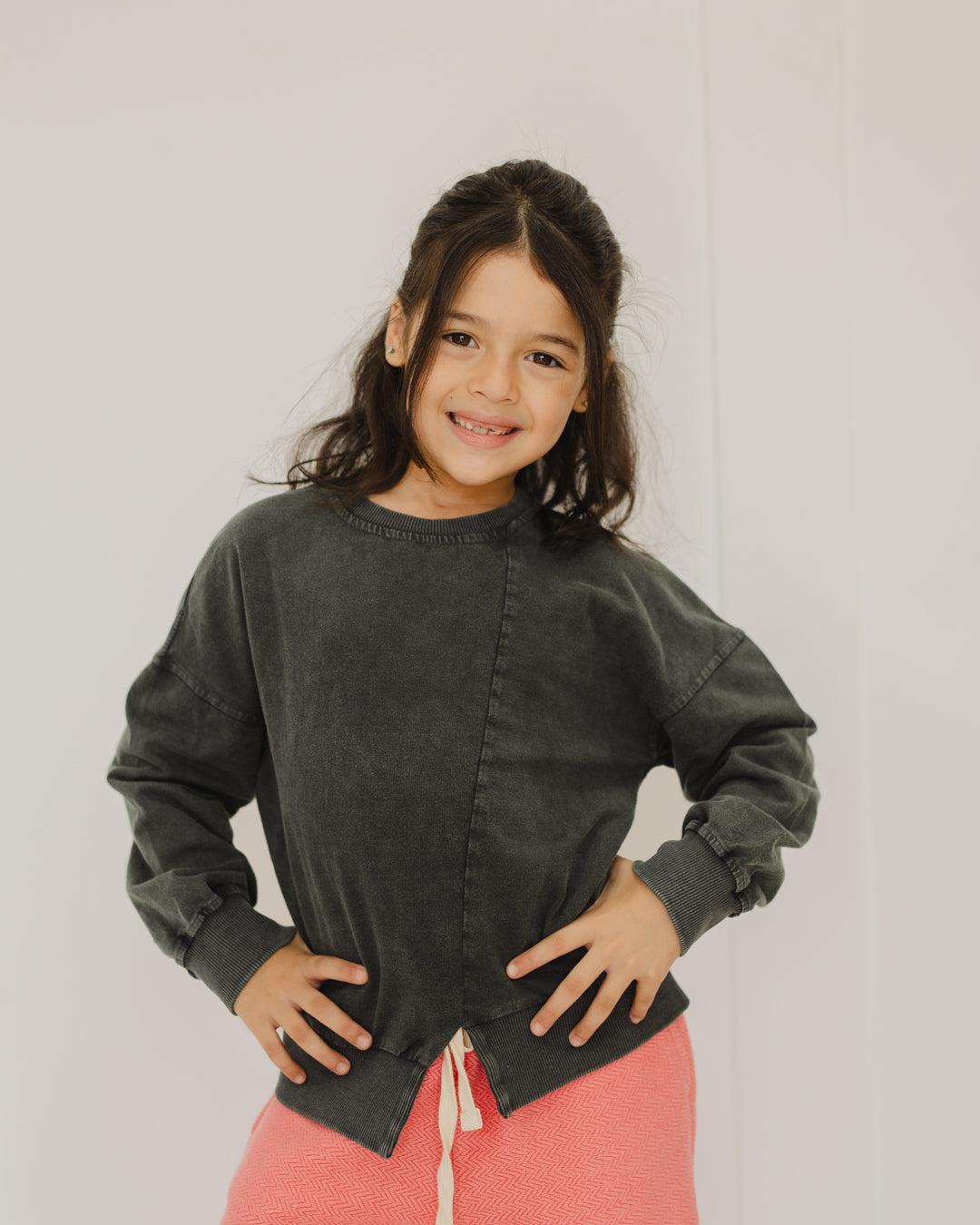 Girl Plain SweatShirt