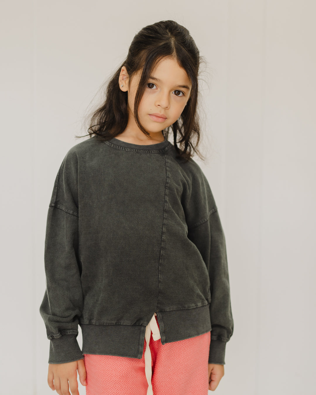 Girl Plain SweatShirt