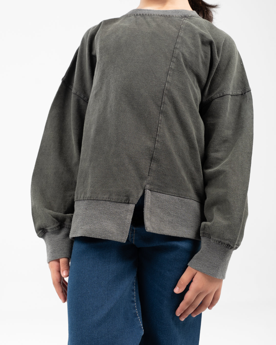 Girl Plain SweatShirt