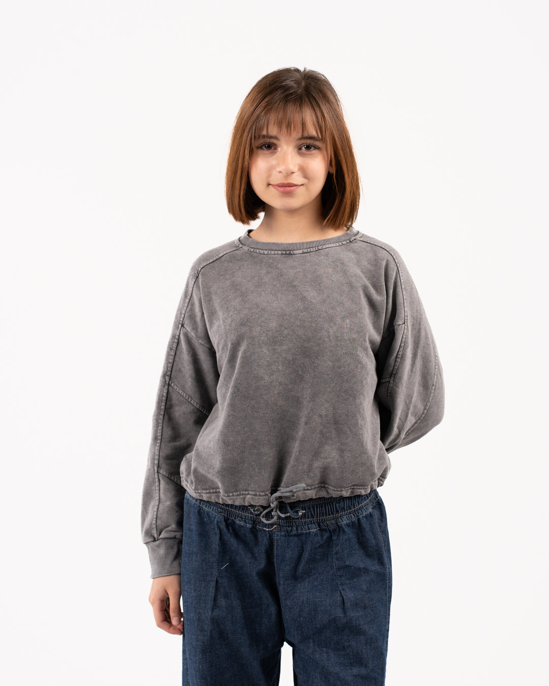 Girls Plain SweatShirt