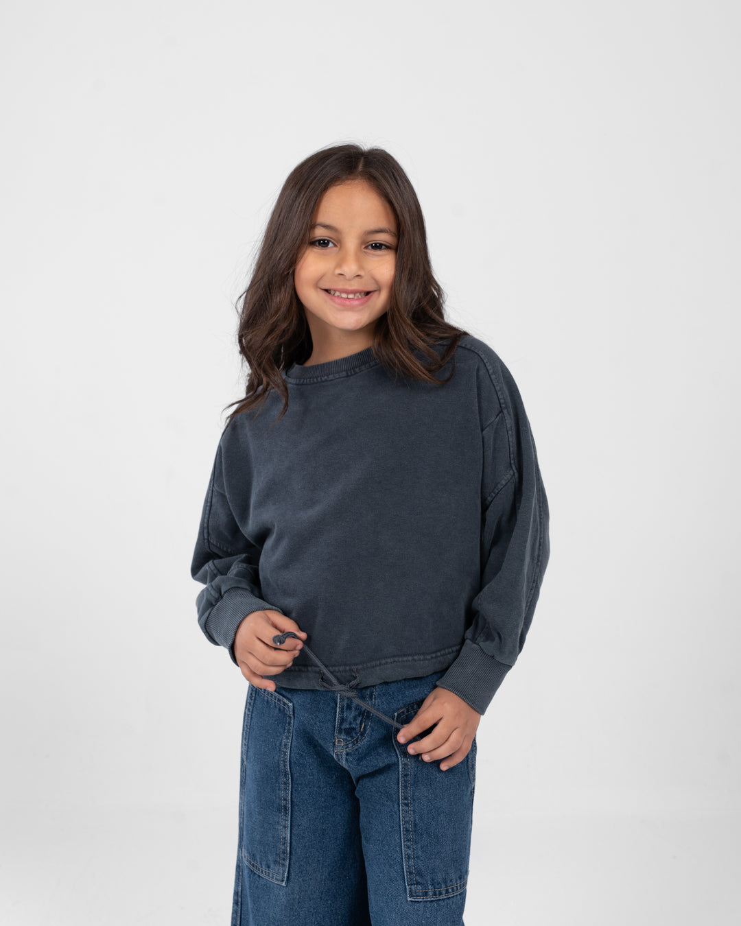 Girl Plain SweatShirt