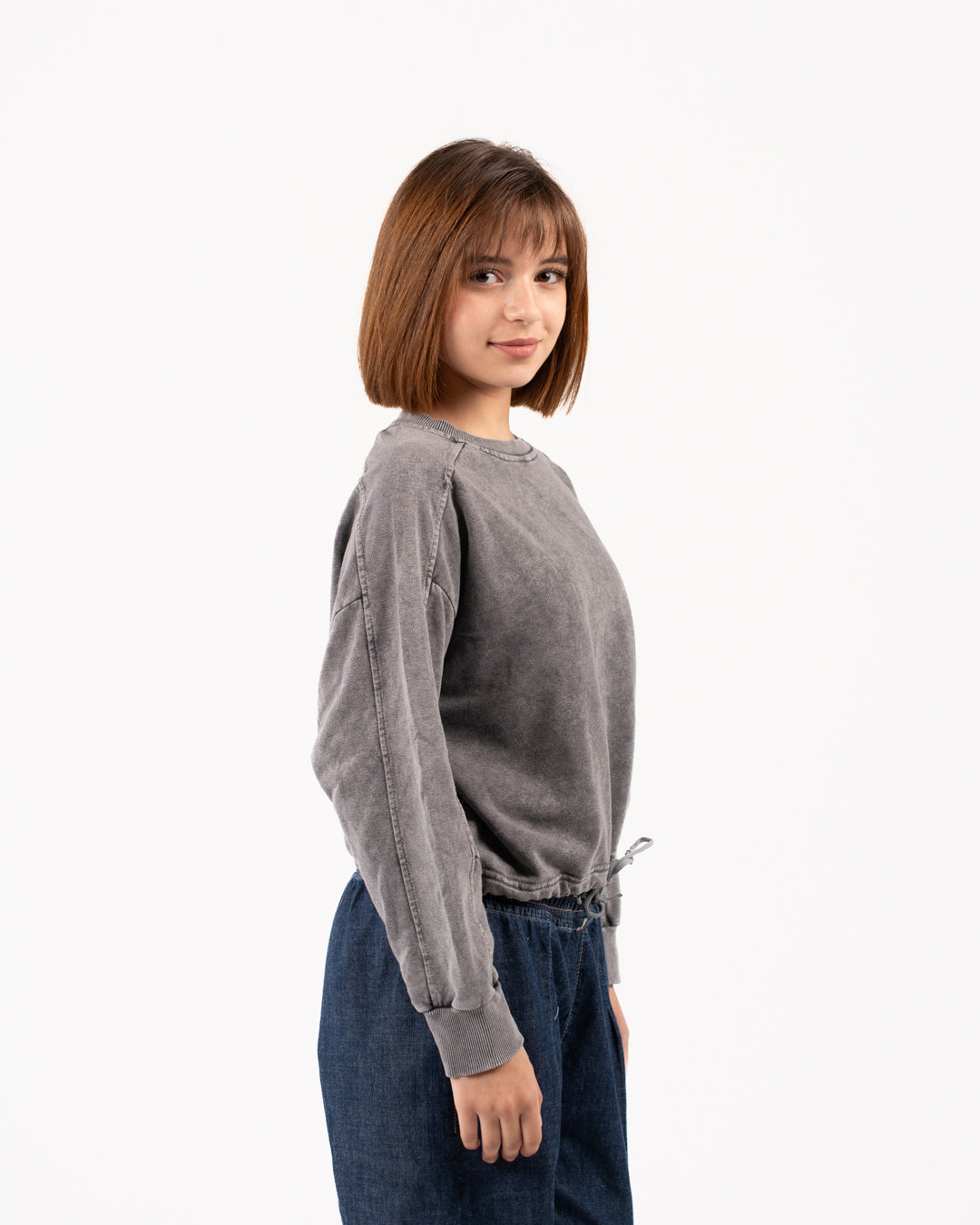 Girls Plain SweatShirt