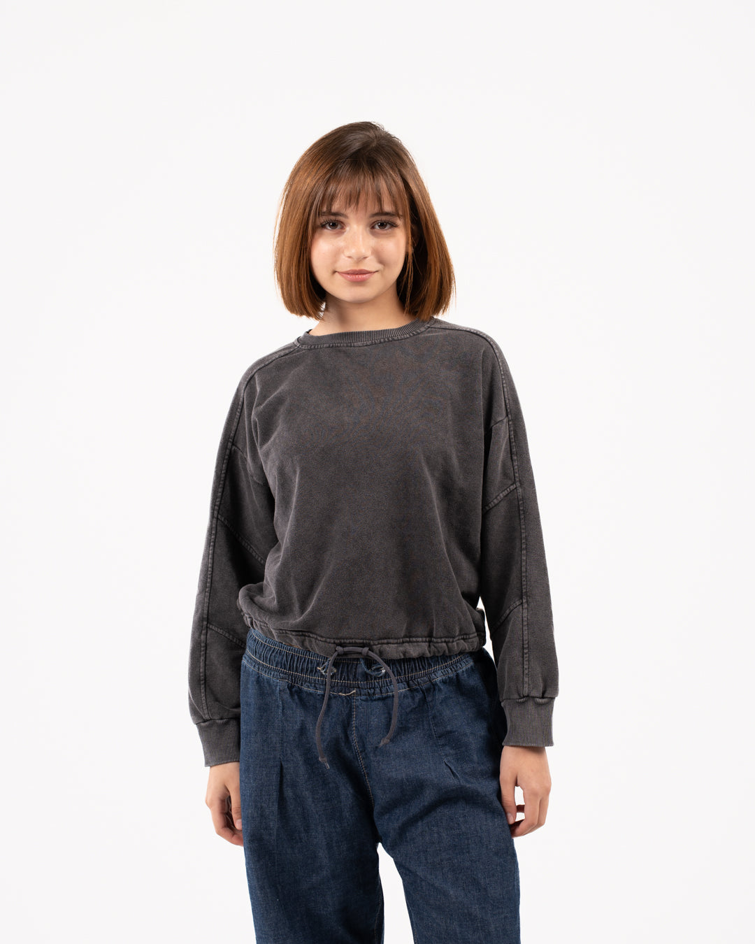 Girls Plain SweatShirt
