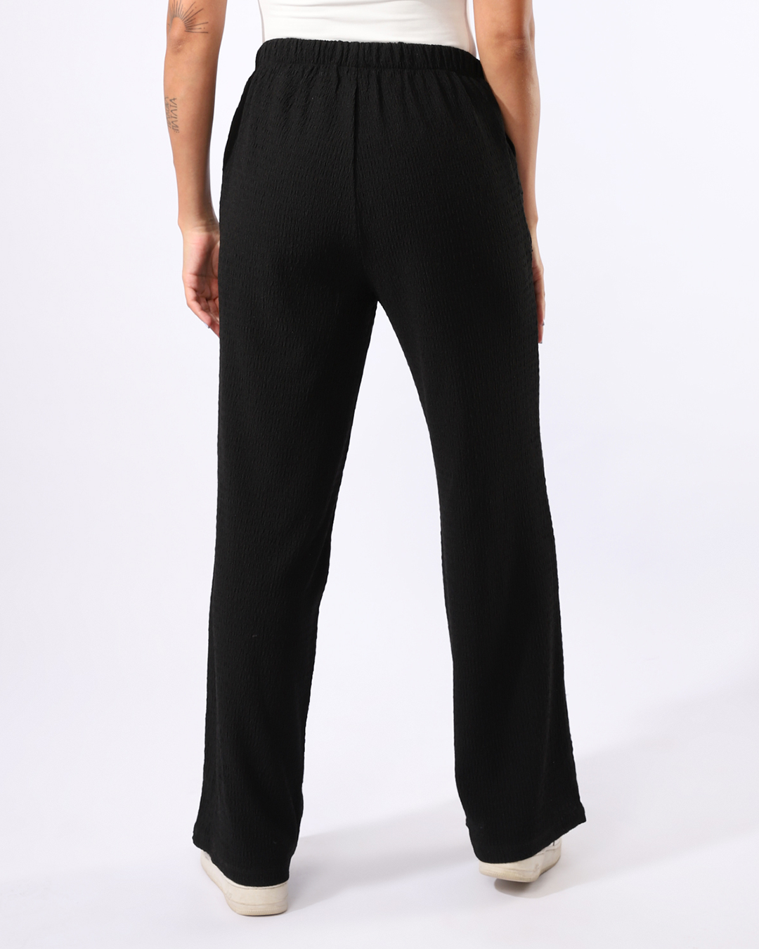 Plain Women Pants with Pockets 2216