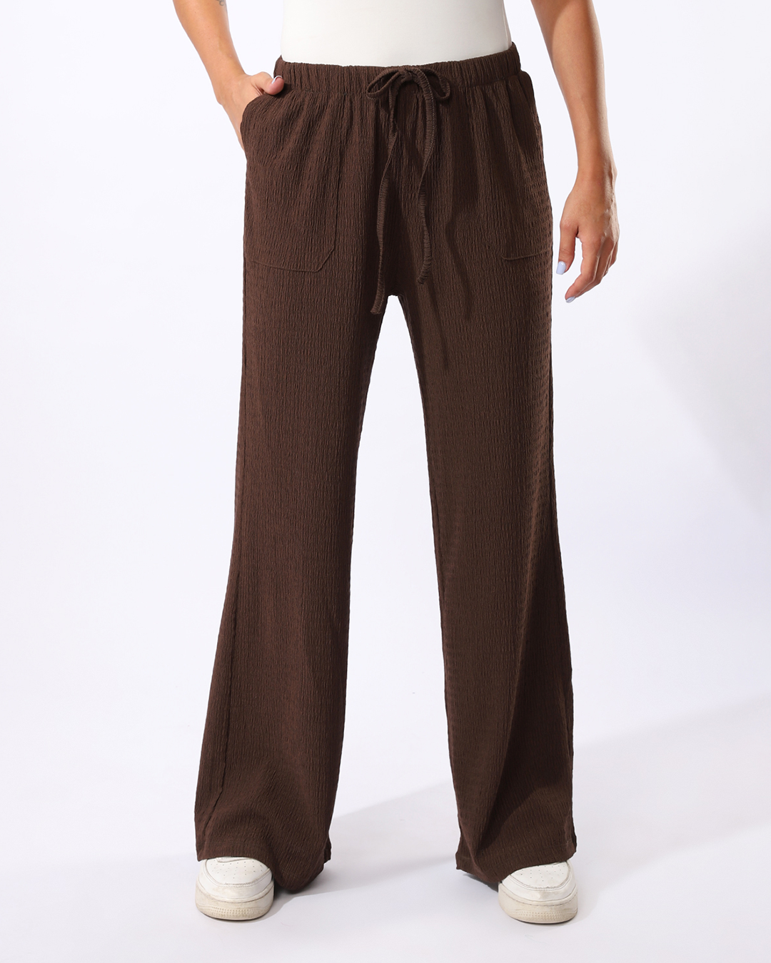Plain Women Pants with Pockets 2216