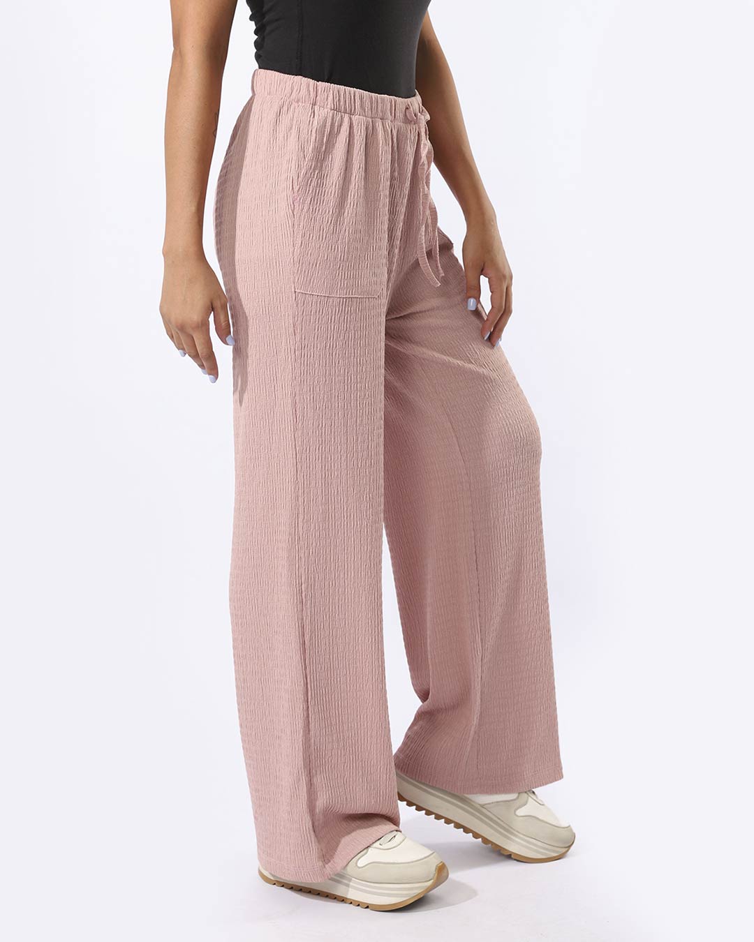 Plain Women Pants with Pockets 2216