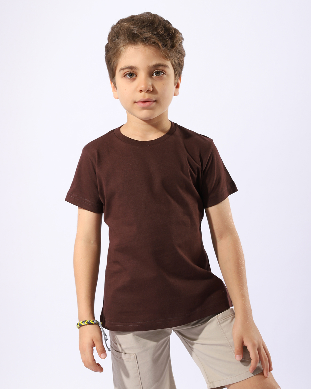 Boys Round Neck T-Shirt Half-Sleeves