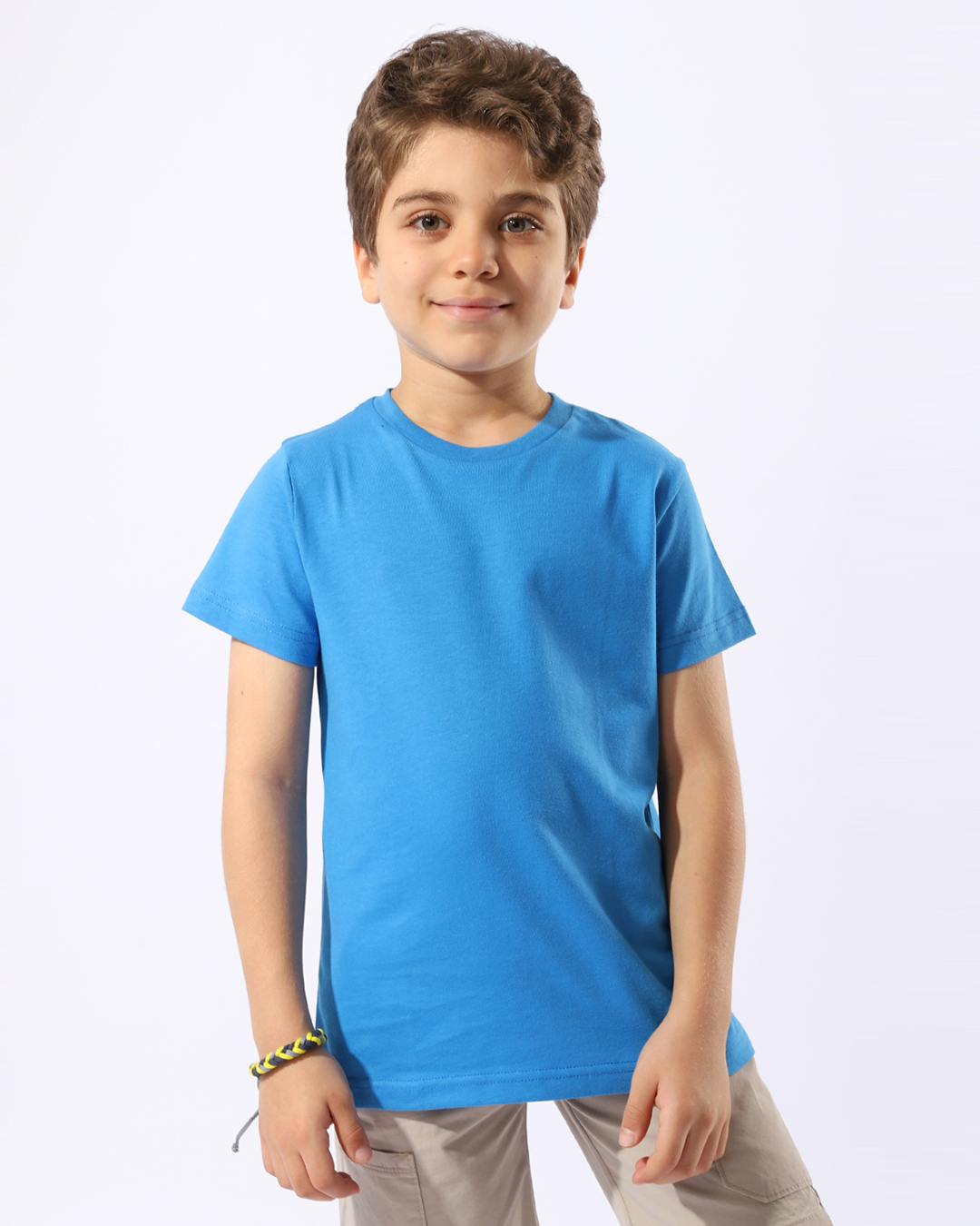 Boys Round Neck T-Shirt Half-Sleeves