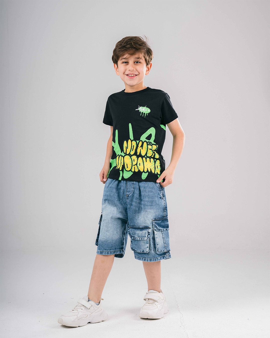 تي شيرت ولادي واسع