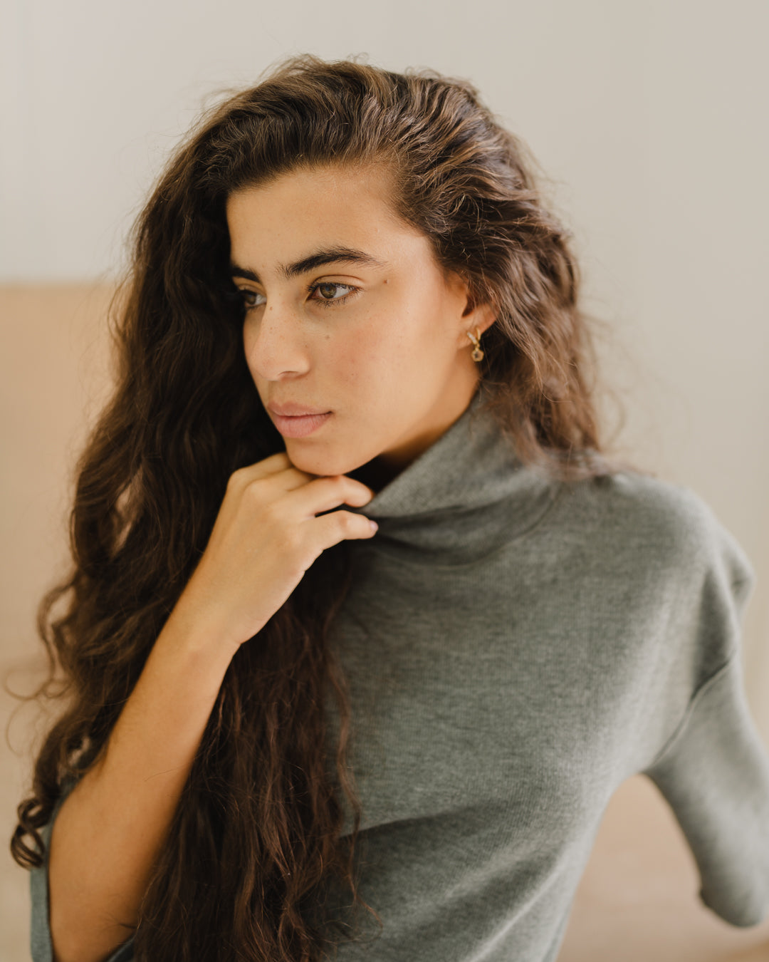 Women Knitted Sweat Shirt