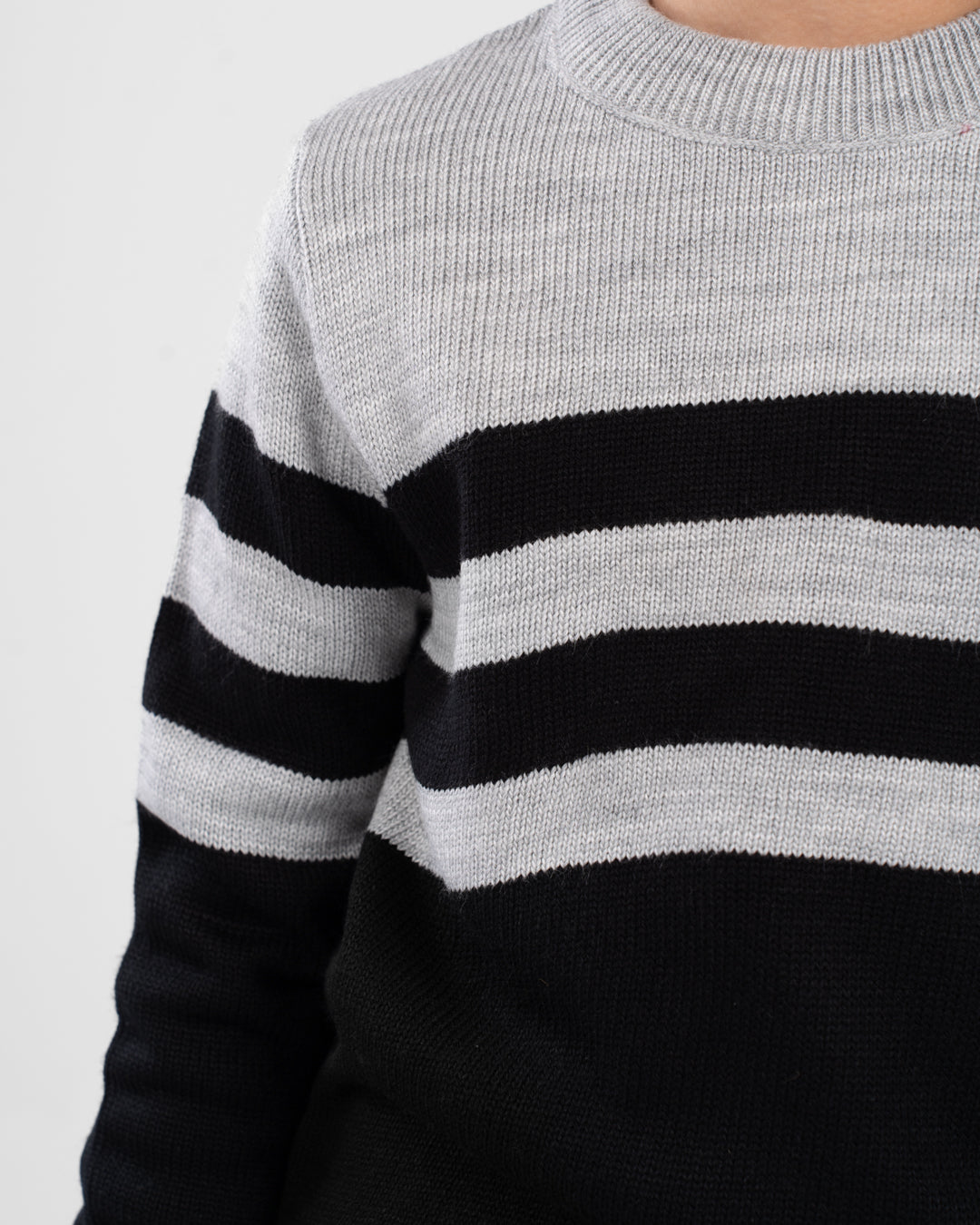 Boys Striped Pullover
