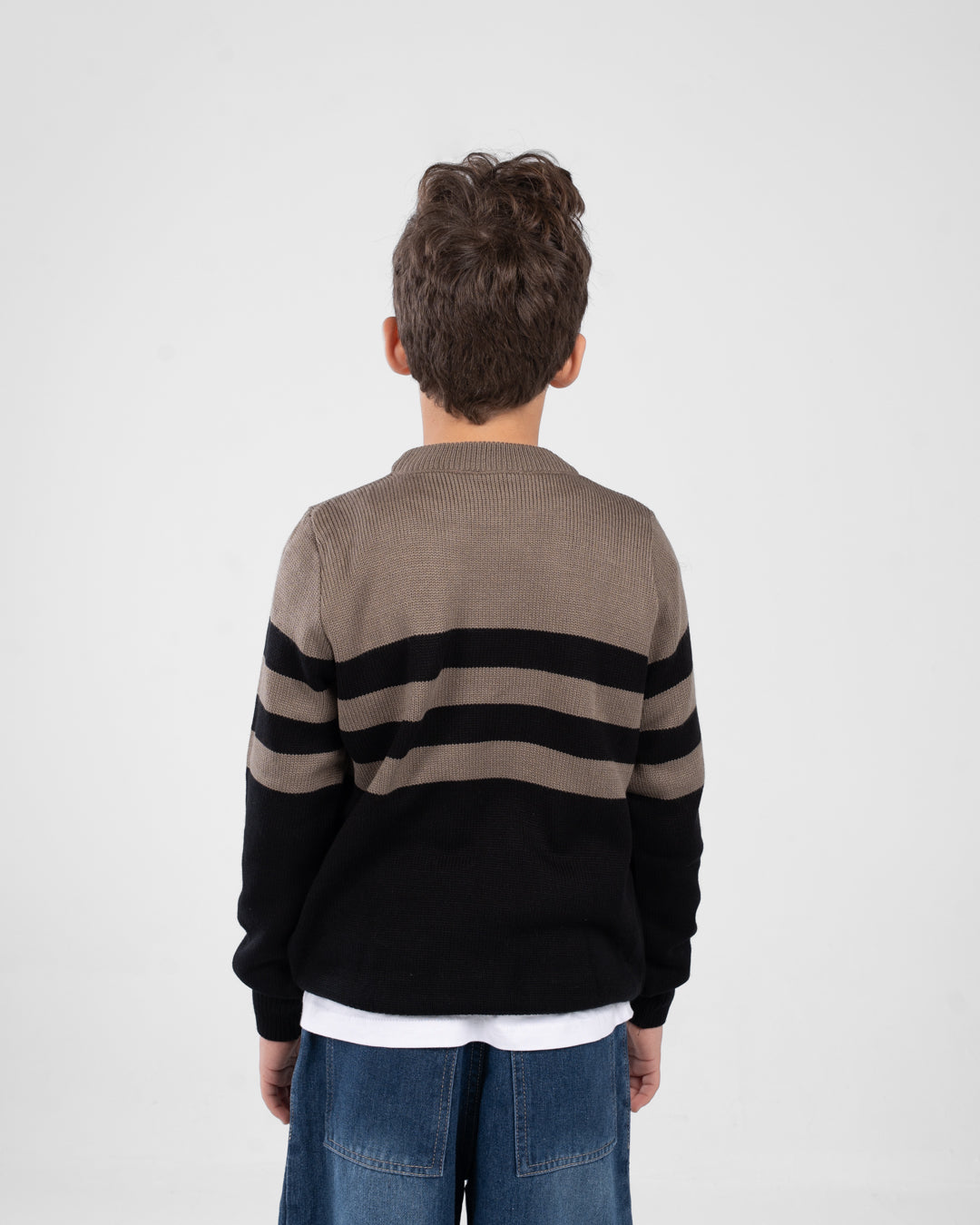 Boys Striped Pullover