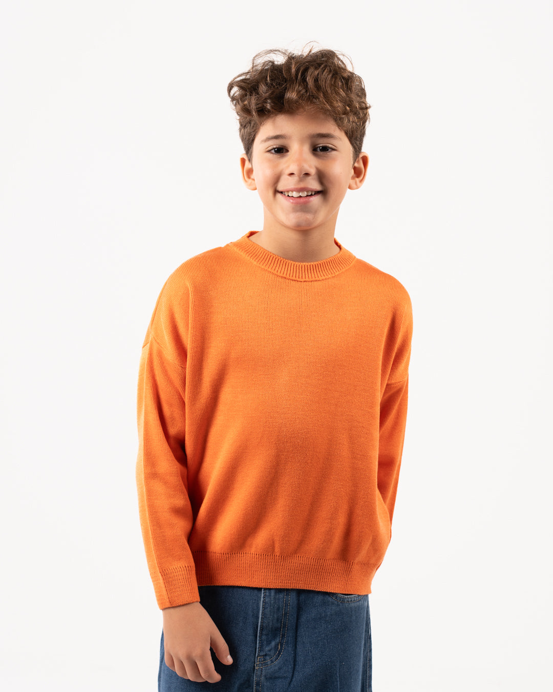 Round Neck Basic Pullover