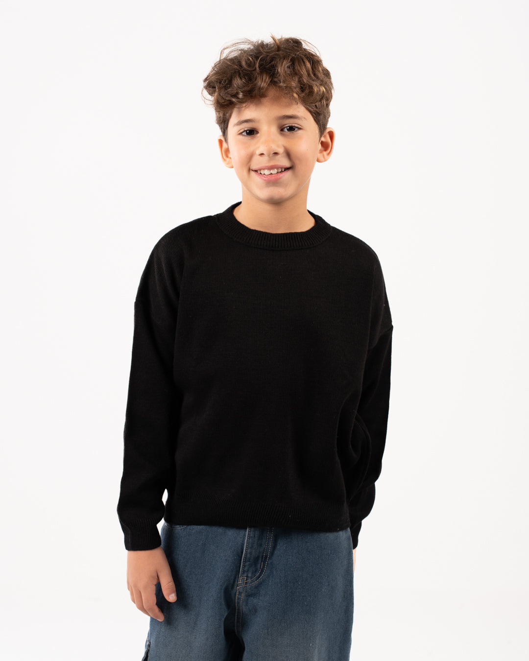 Round Neck Basic Pullover