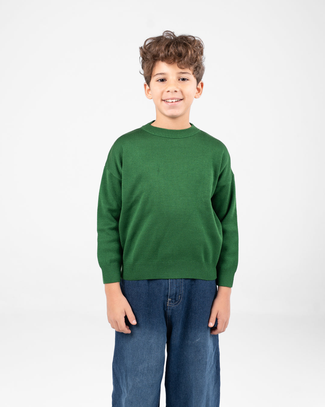 Round Neck Basic Pullover