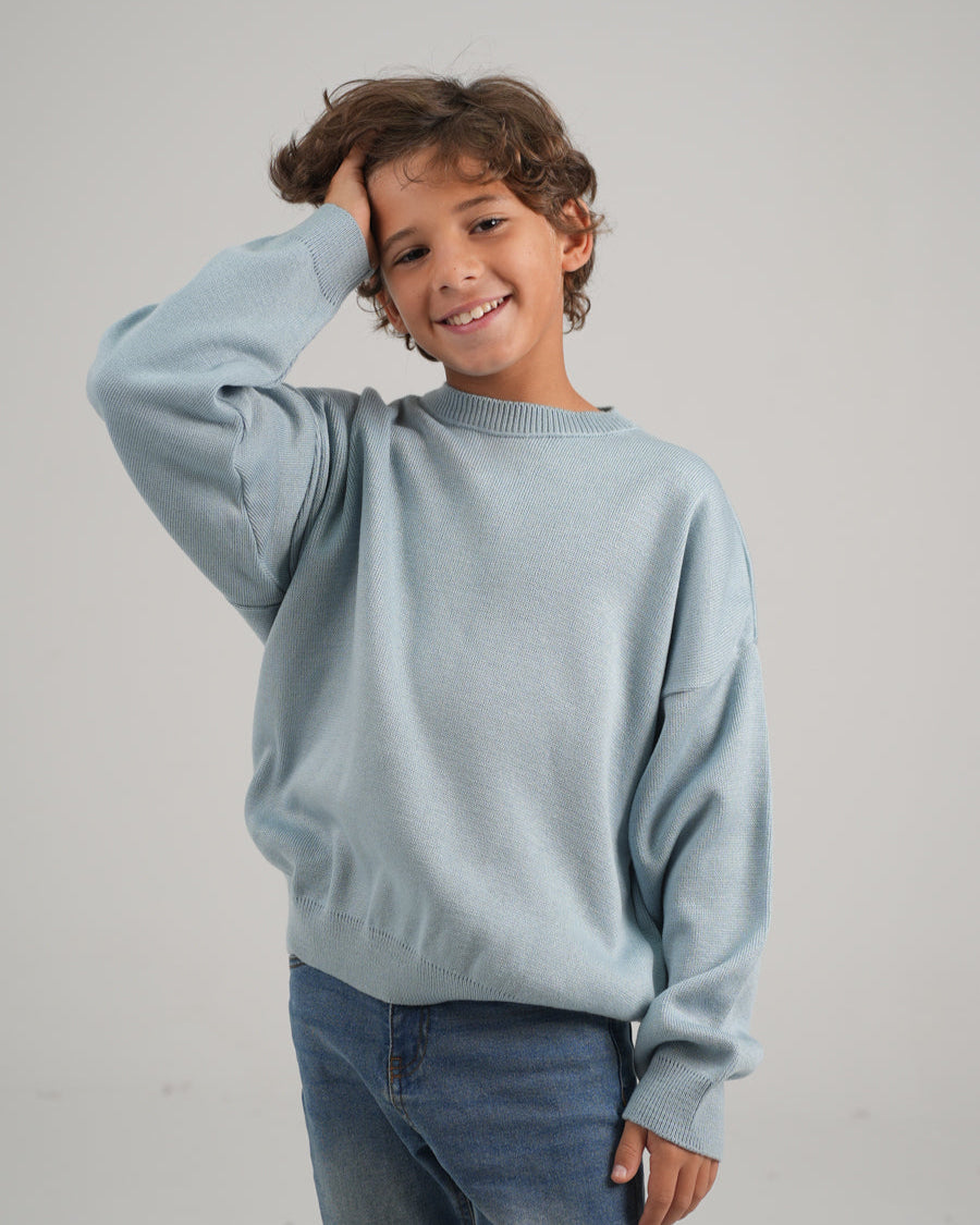 Round Neck Basic Pullover