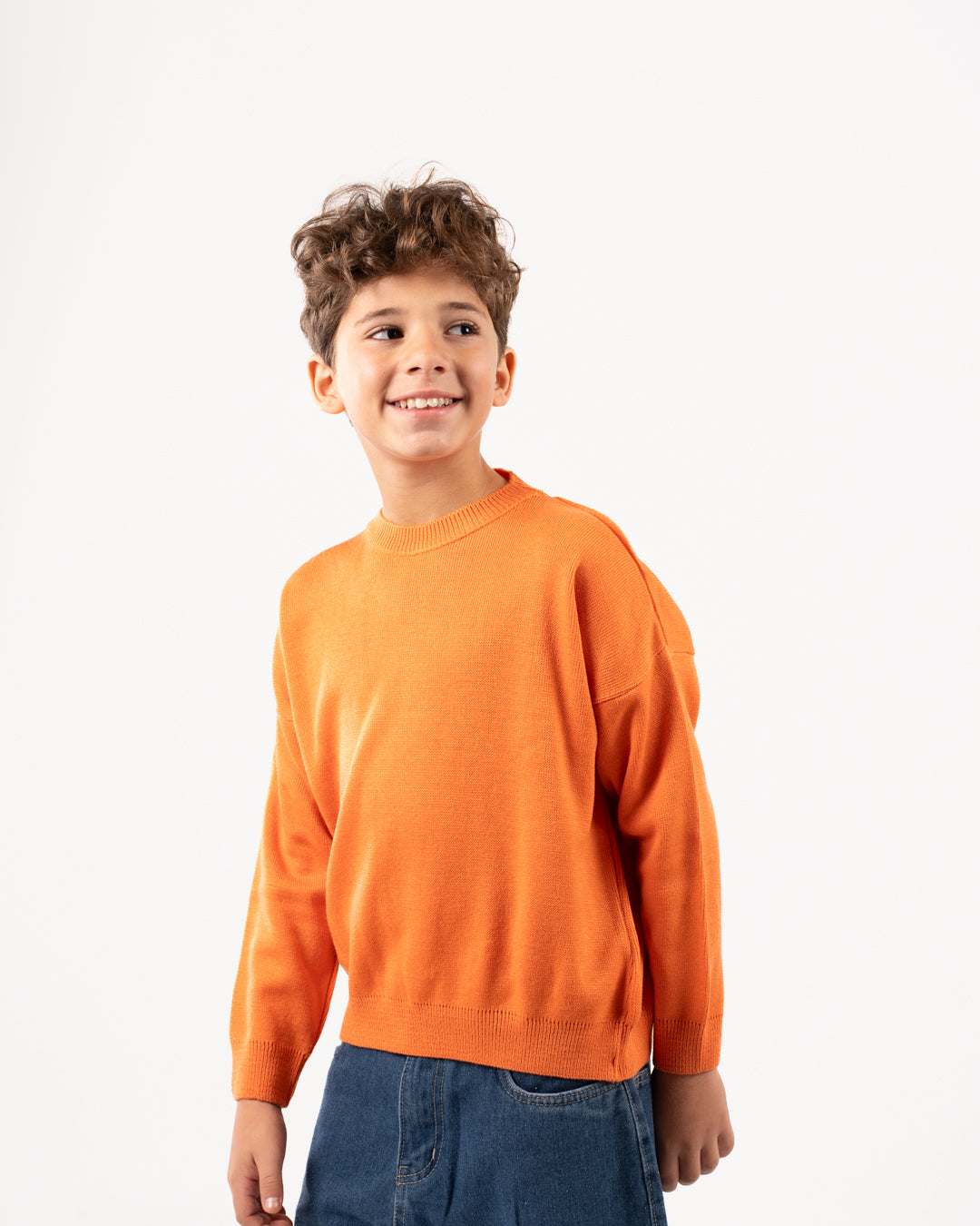 Round Neck Basic Pullover