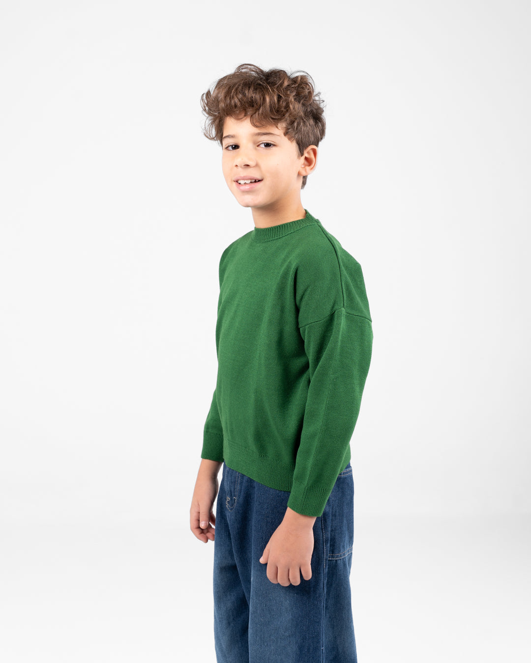 Round Neck Basic Pullover