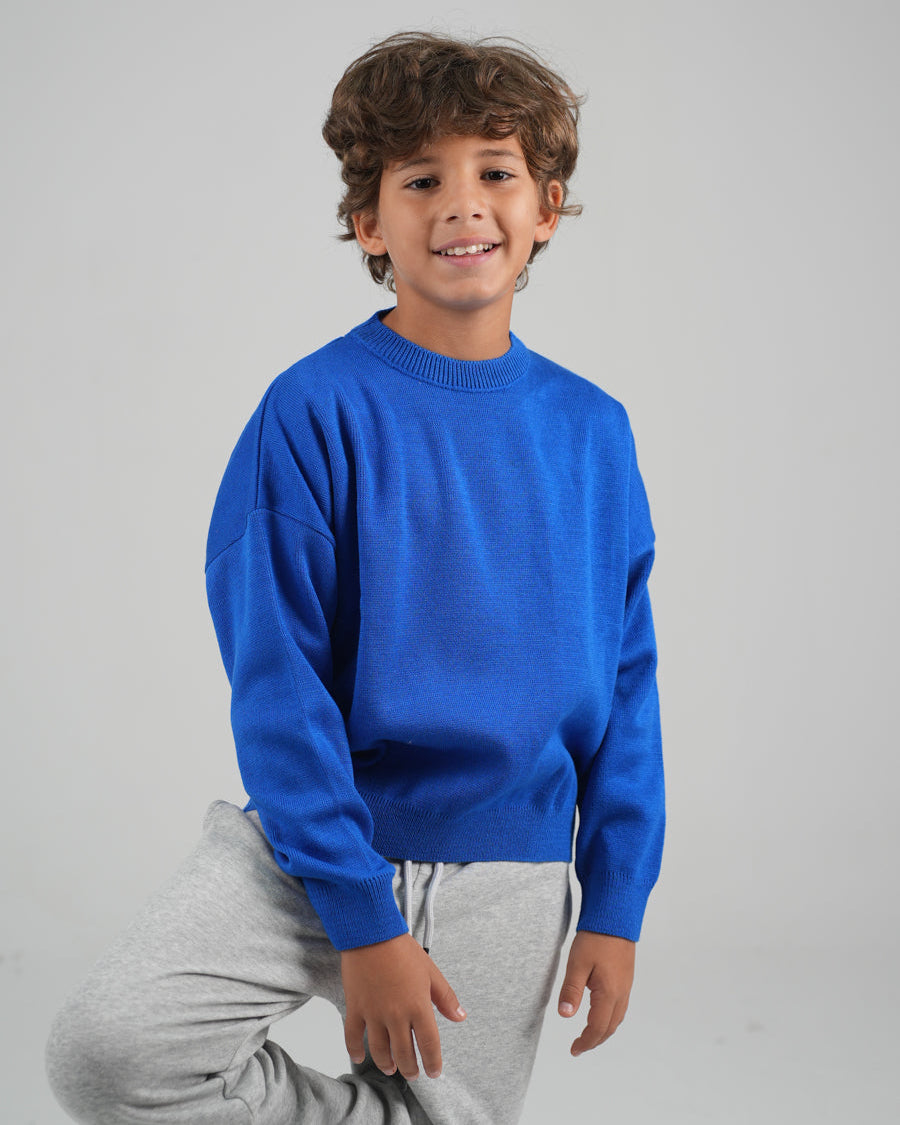 Round Neck Basic Pullover