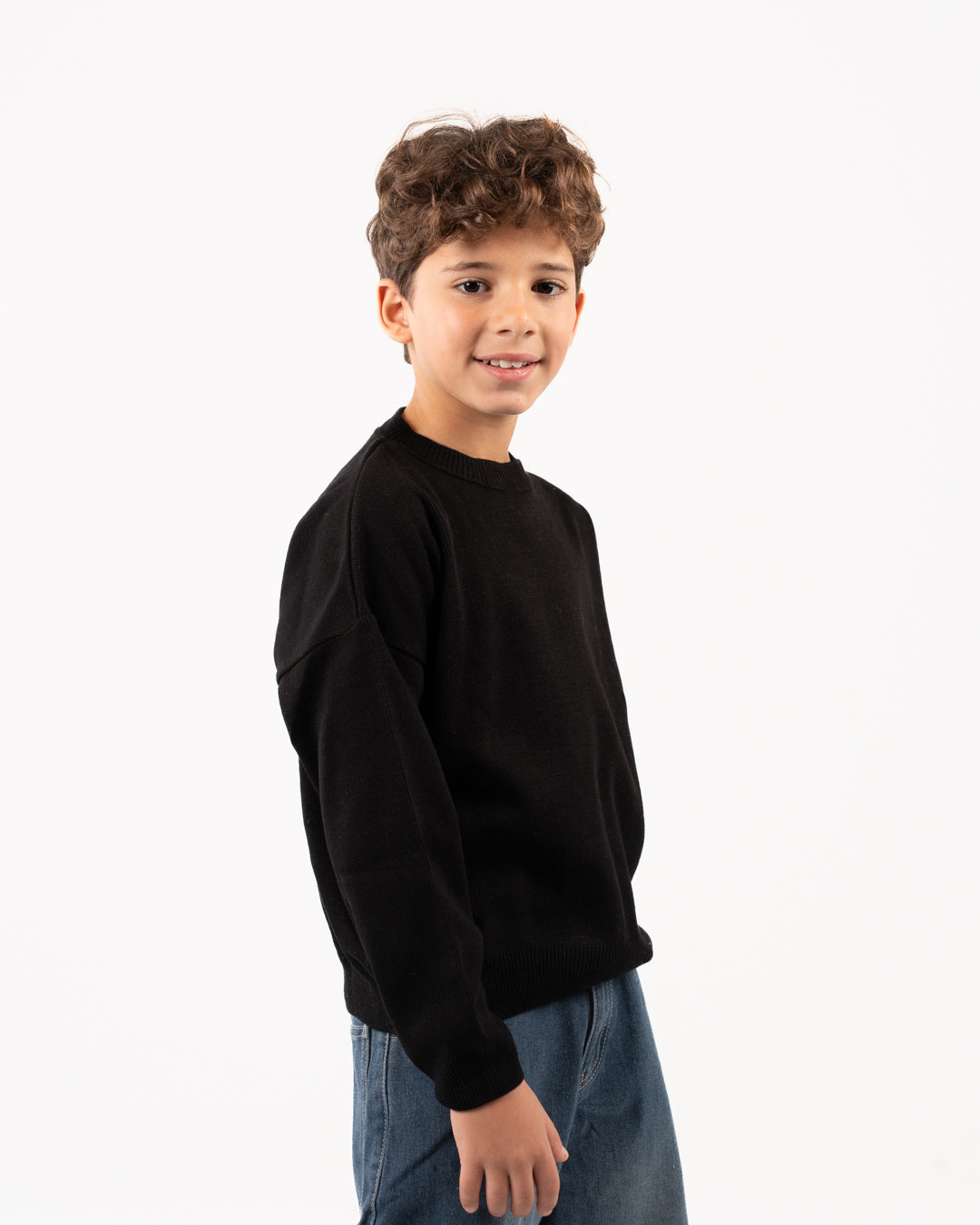 Round Neck Basic Pullover