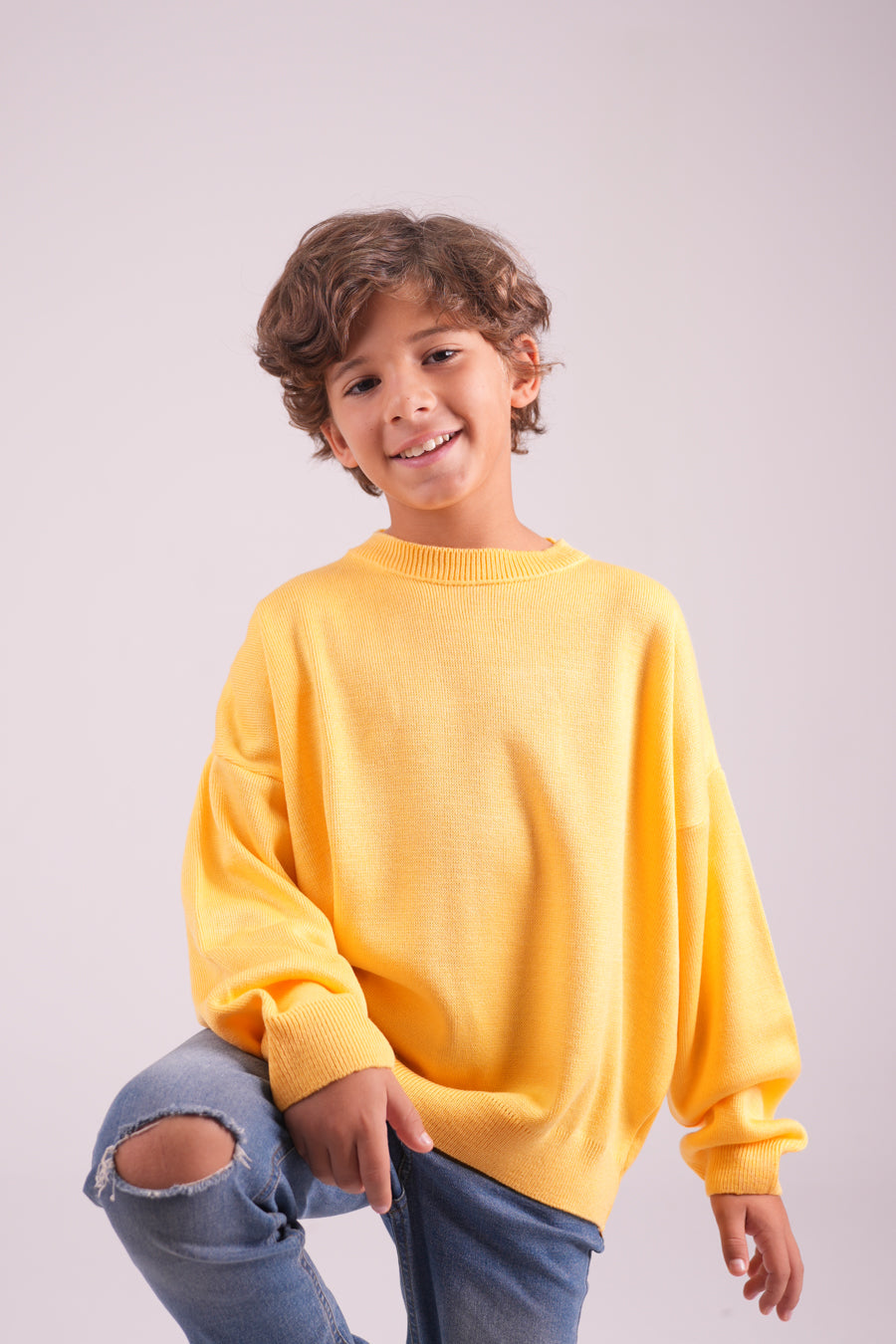 Round Neck Basic Pullover