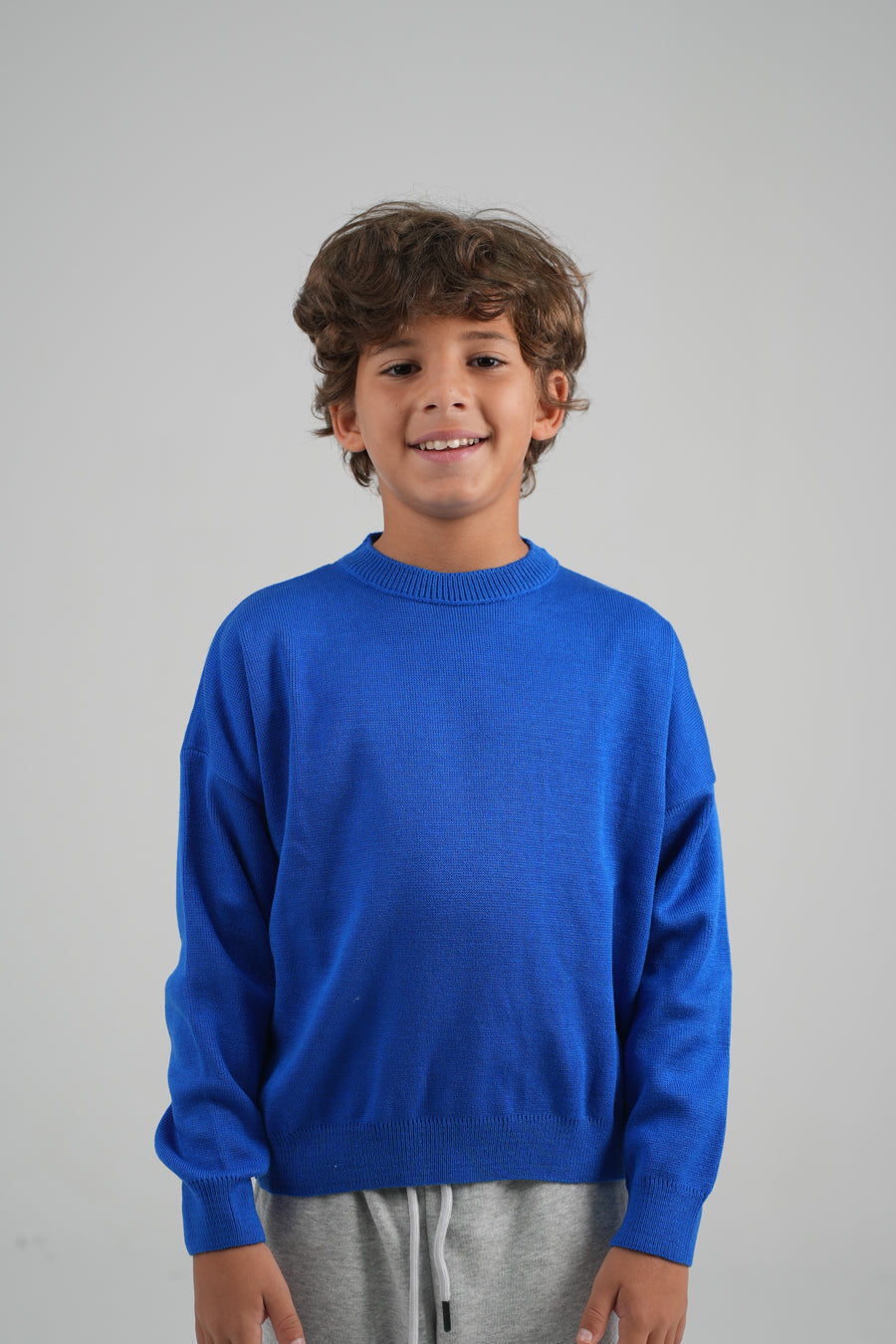 Round Neck Basic Pullover